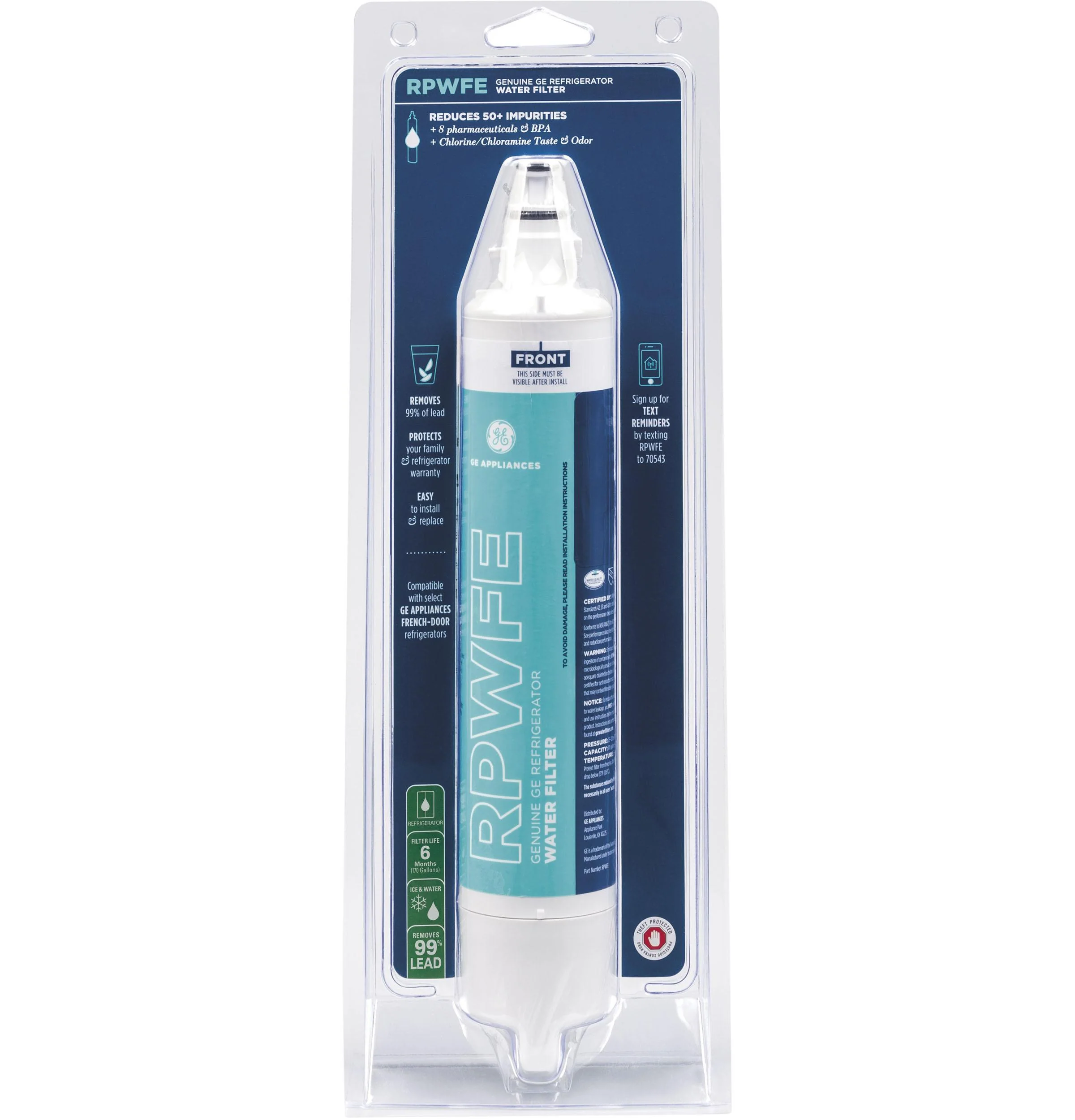 RPWFE GE(R) RPWFE REFRIGERATOR WATER FILTER - Image 8