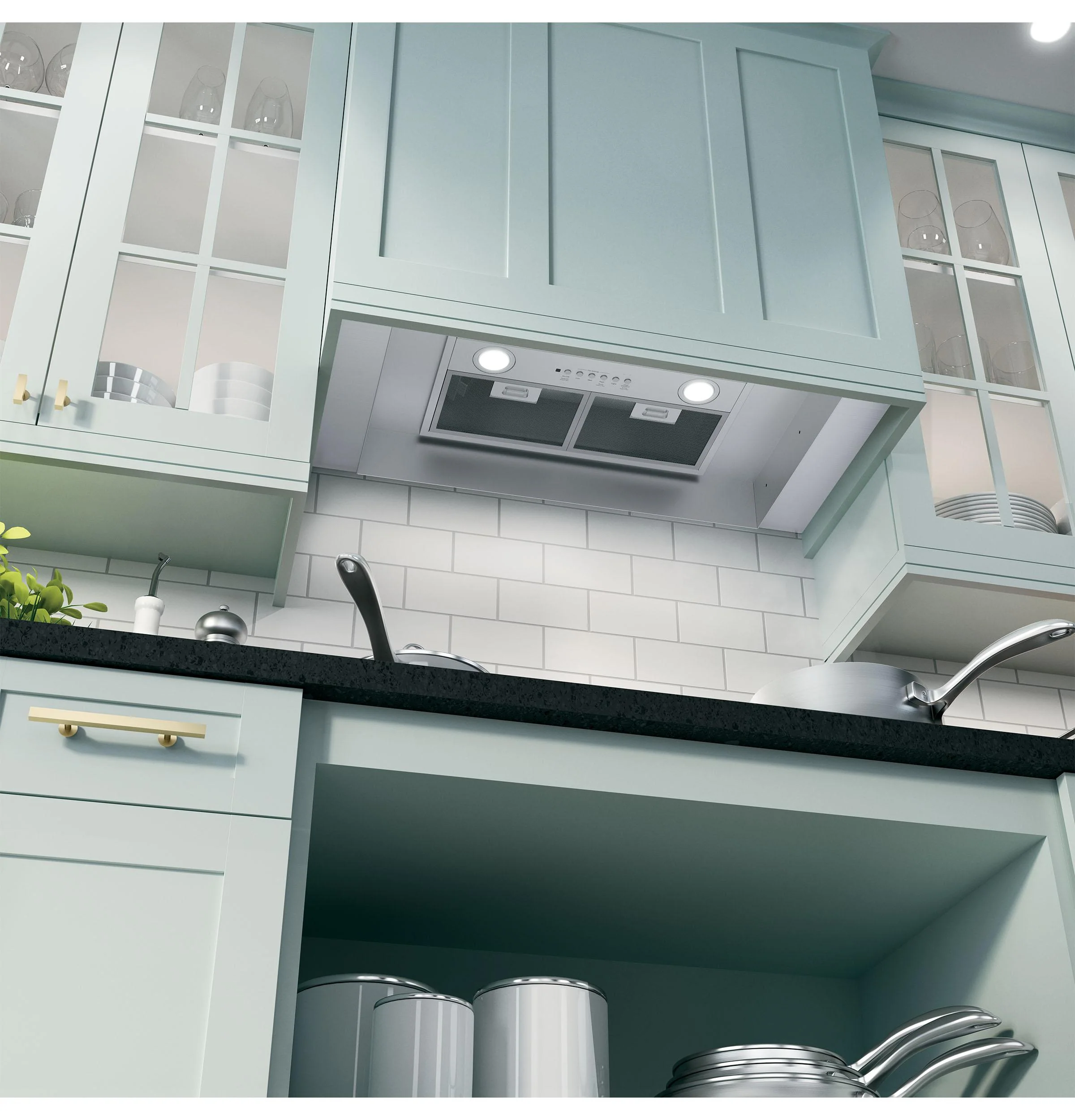 Ge Appliances UVC7300SLSS 20" Custom Hood Insert w/ Dimmable LED Lighting - Image 3