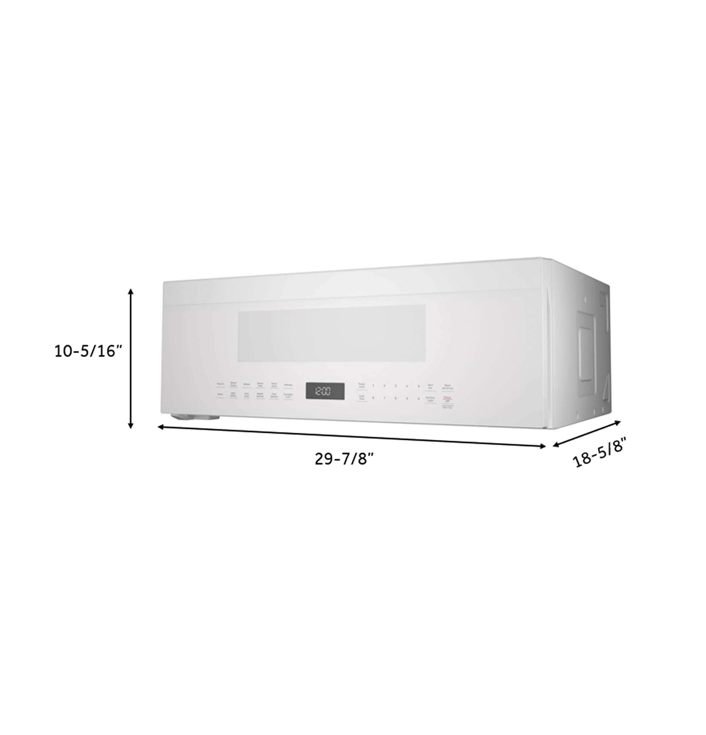 Ge Appliances UVM9125DYWW 1.2 Cu. Ft. Over-the-Range Low Profile Sensor Microwave Oven - Image 16