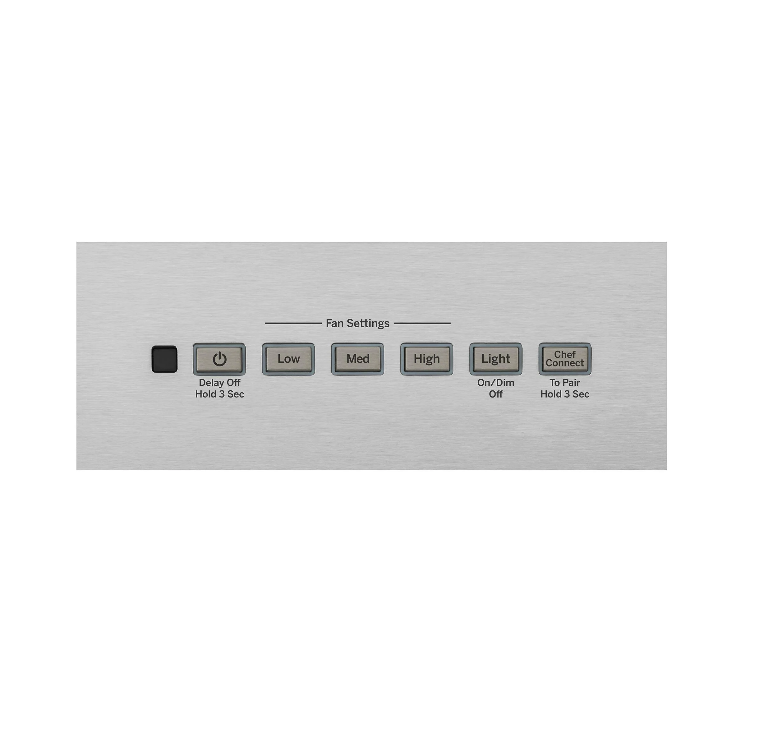 Ge Appliances UVW8361SLSS 36" Designer Wall Mount Hood w/ Dimmable LED Lighting - Image 3