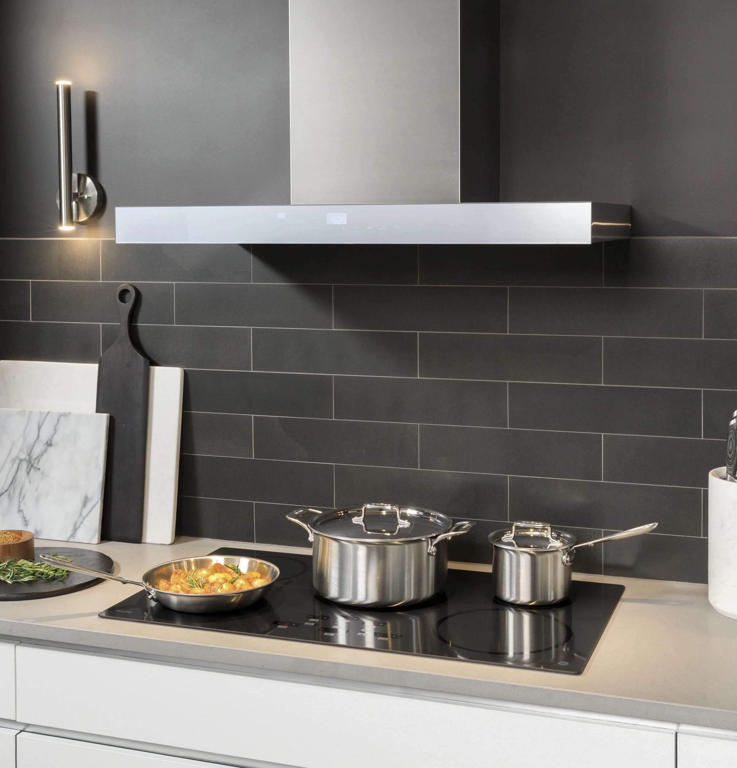 Ge Appliances UVW9361SLSS 36" Smart Designer Wall Mount Hood w/ Perimeter Venting - Image 14