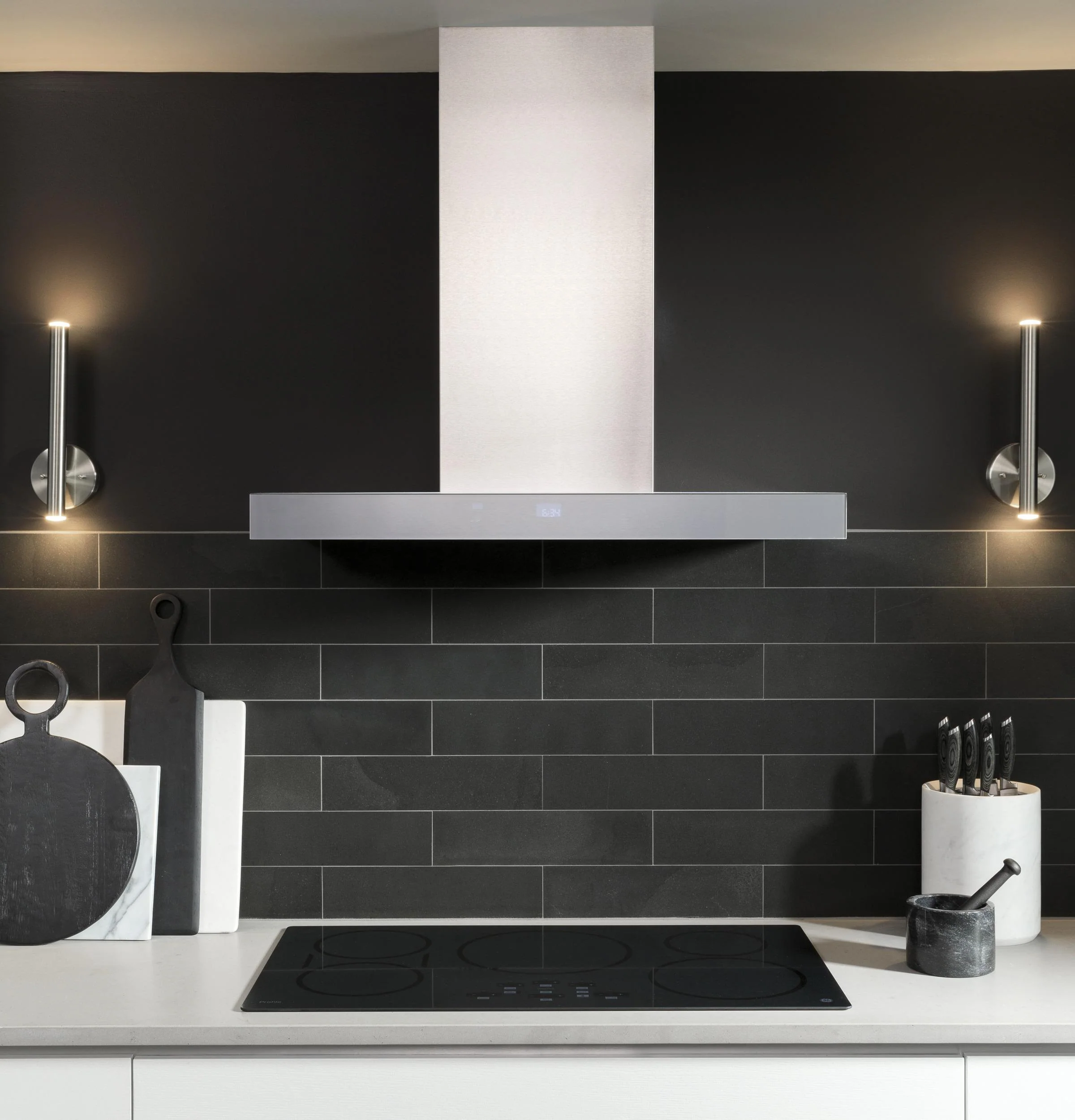 Ge Appliances UVW9361SLSS 36" Smart Designer Wall Mount Hood w/ Perimeter Venting - Image 15