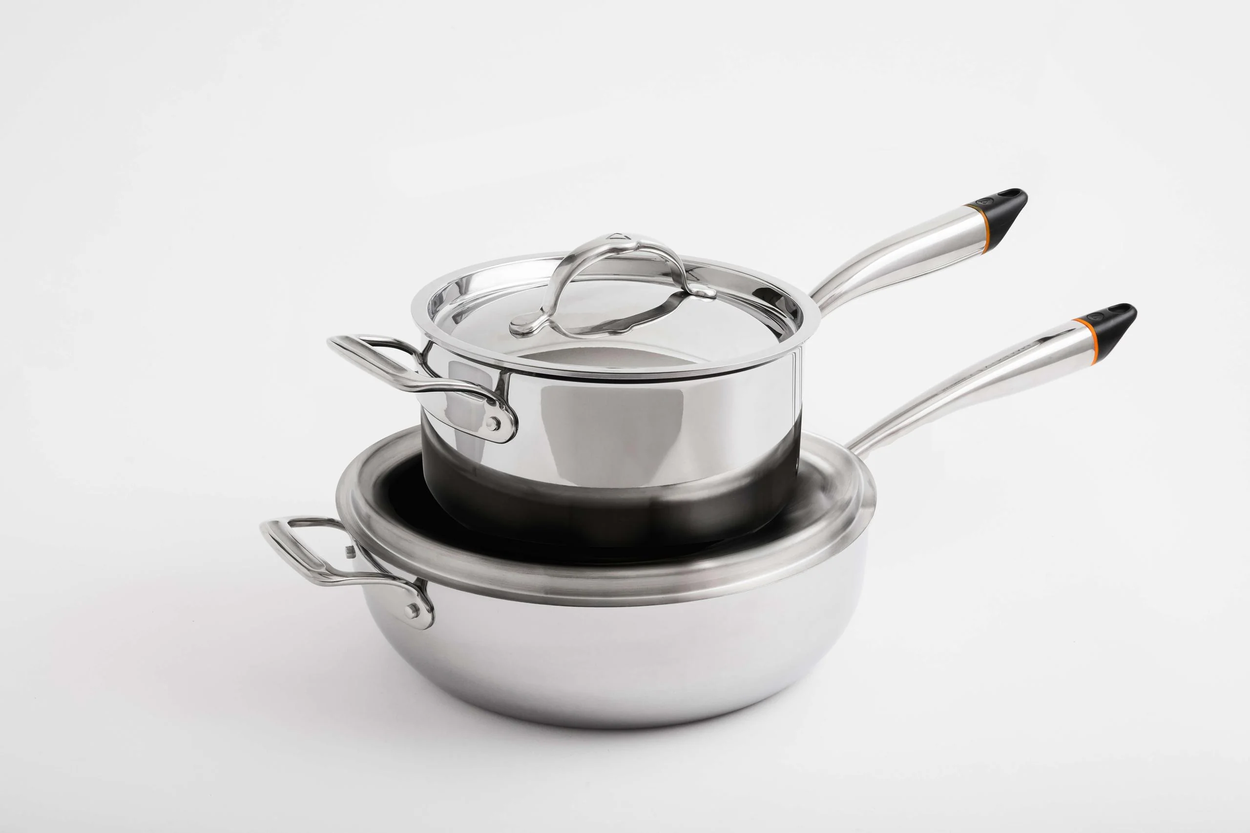 Ge Appliances UXSMTSET1VSS SmartChef 4-Piece Cookware Set by Hestan Cue - Image 3