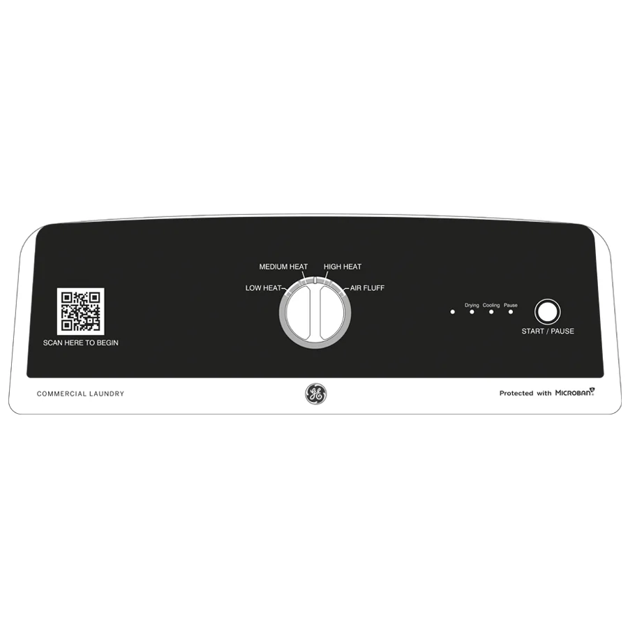 VTD52GASRWB GE® 7.4 cu. ft. Capacity aluminized alloy drum Commercial Gas Dryer with Sensor Dry, Built-In App Payment System SITE WIFI REQUIRED - Image 12