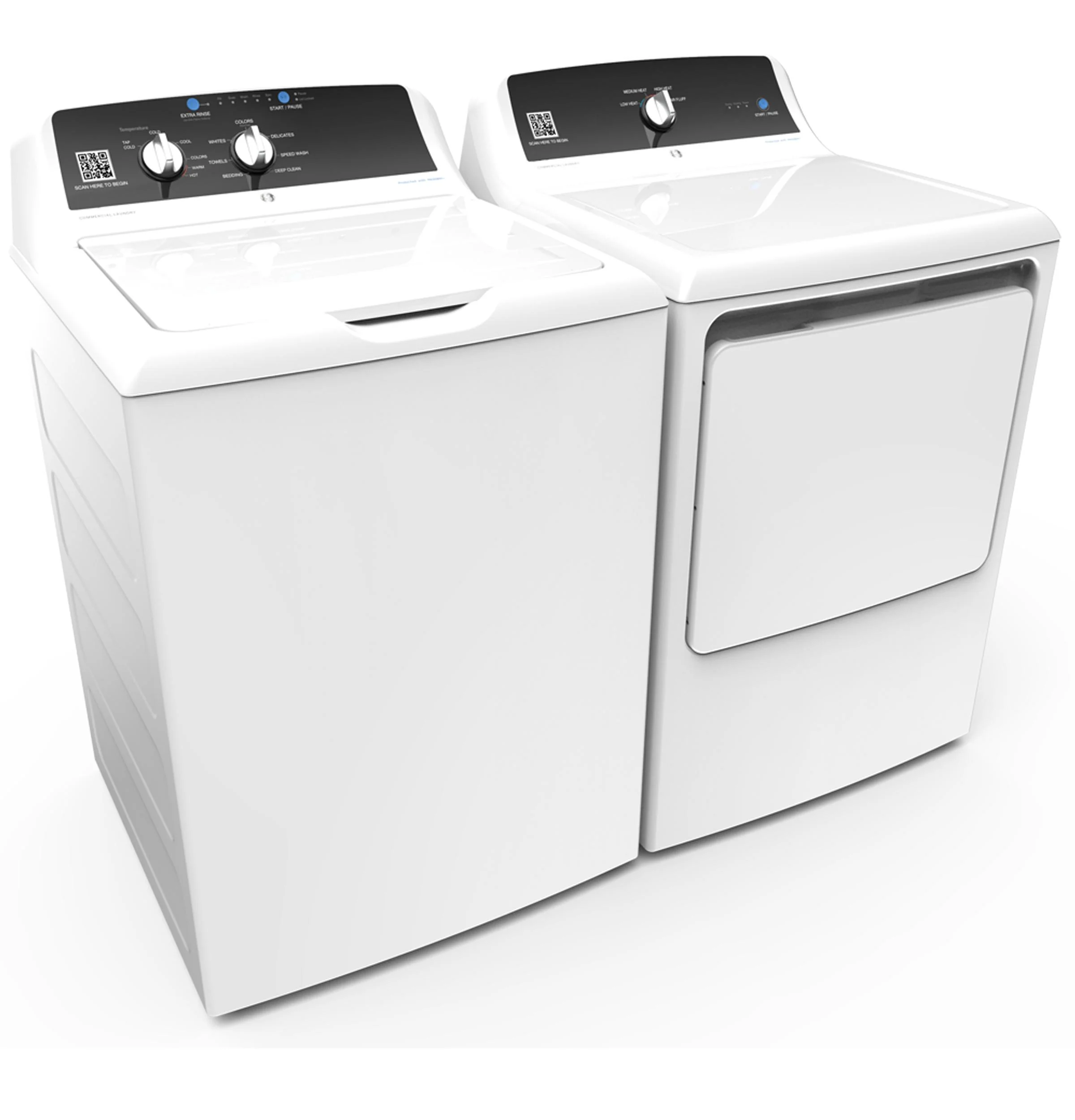 VTW525ASRWB GE® 4.2 cu. ft. Capacity Commercial Washer with Stainless Steel Basket, Built-In App Payment System SITE WIFI REQUIRED - Image 3