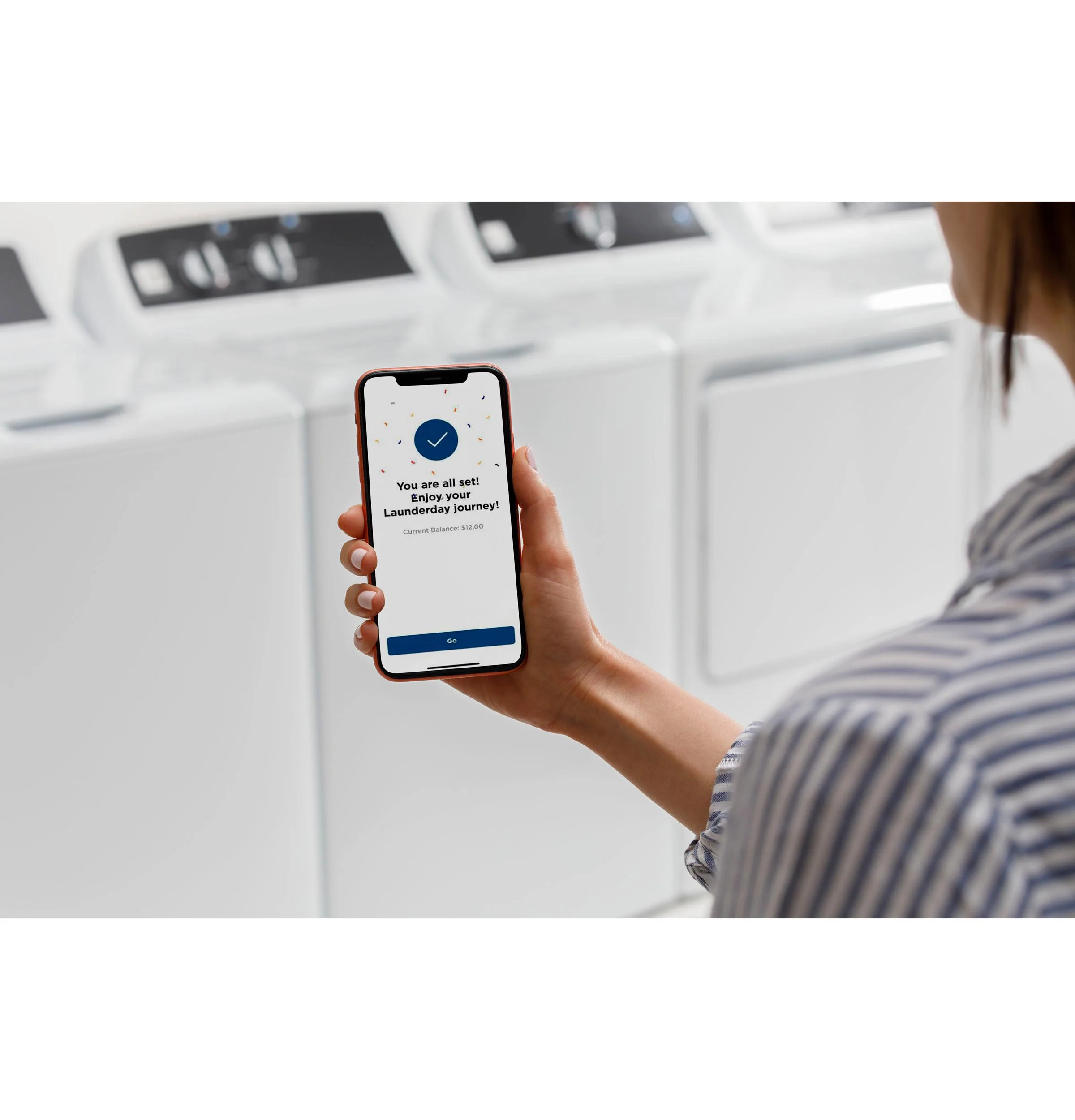 VTW525ASRWB GE® 4.2 cu. ft. Capacity Commercial Washer with Stainless Steel Basket, Built-In App Payment System SITE WIFI REQUIRED - Image 7