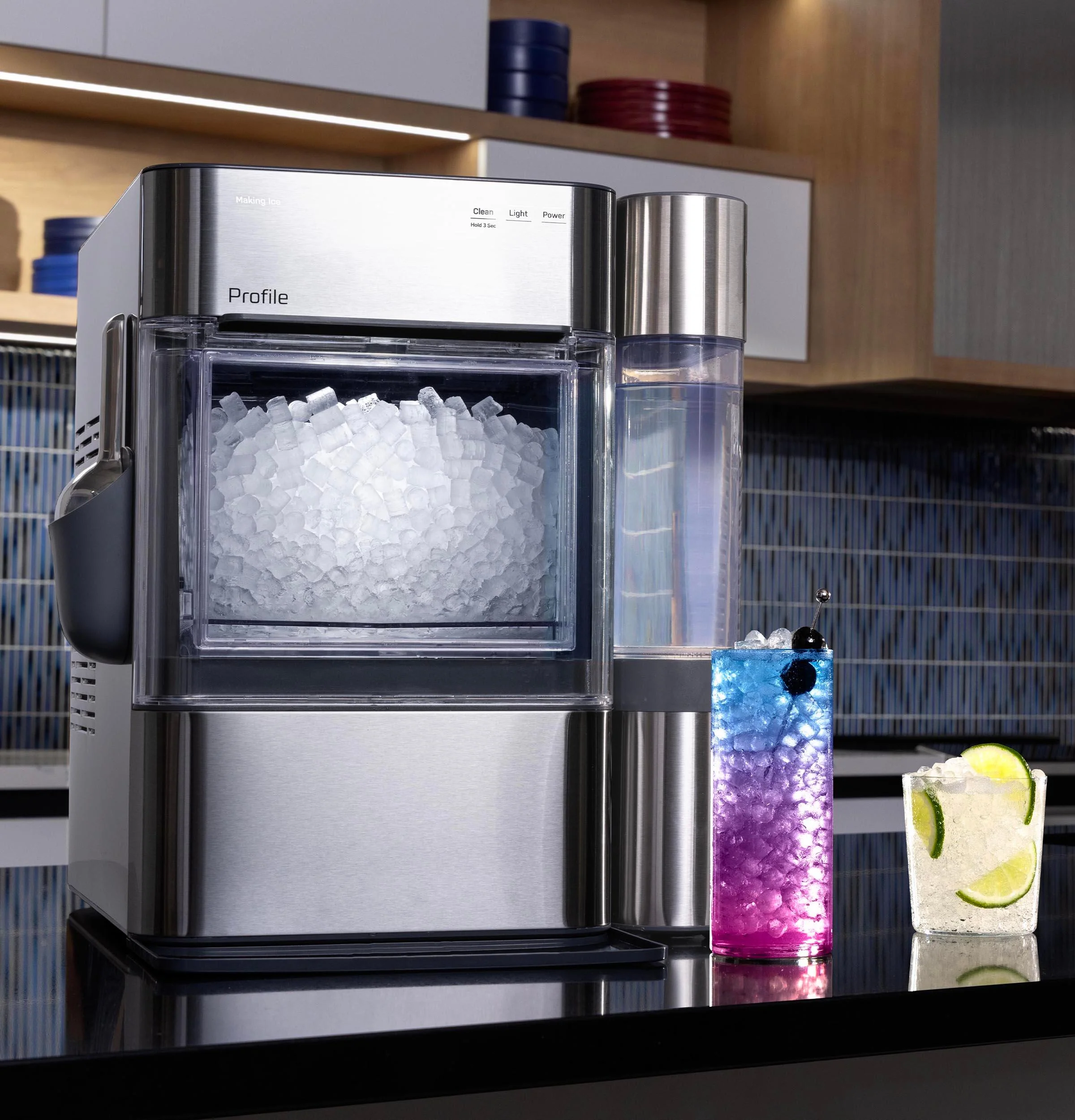 XPIO13SWBB GE Profile™ Opal™ 2.0 Ultra Nugget Ice Maker with Side Tank and Scale Inhibiting Filter - Image 8