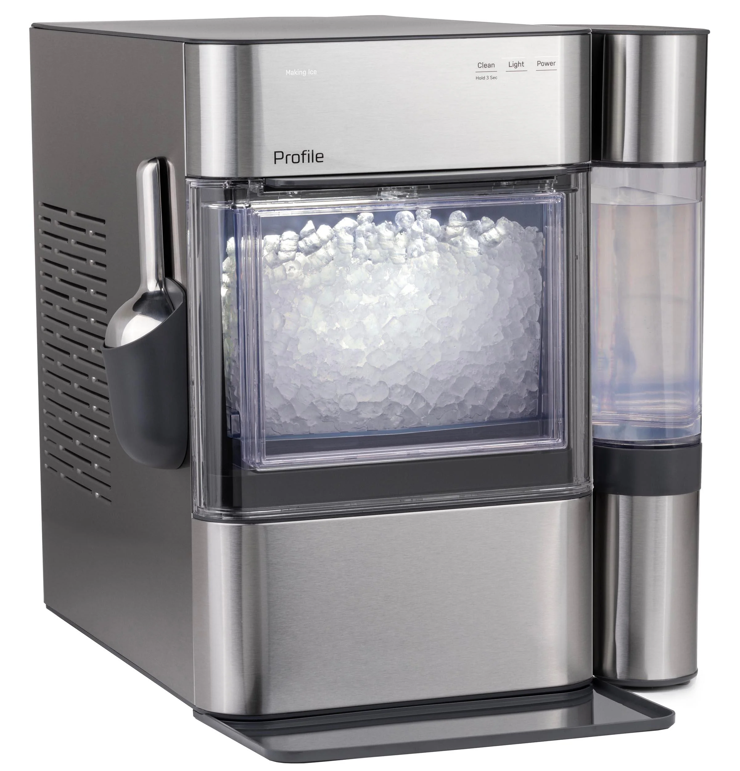 XPIO13SWSS GE Profile™ Opal™ 2.0 Ultra Nugget Ice Maker with Side Tank and Scale Inhibiting Filter - Image 2
