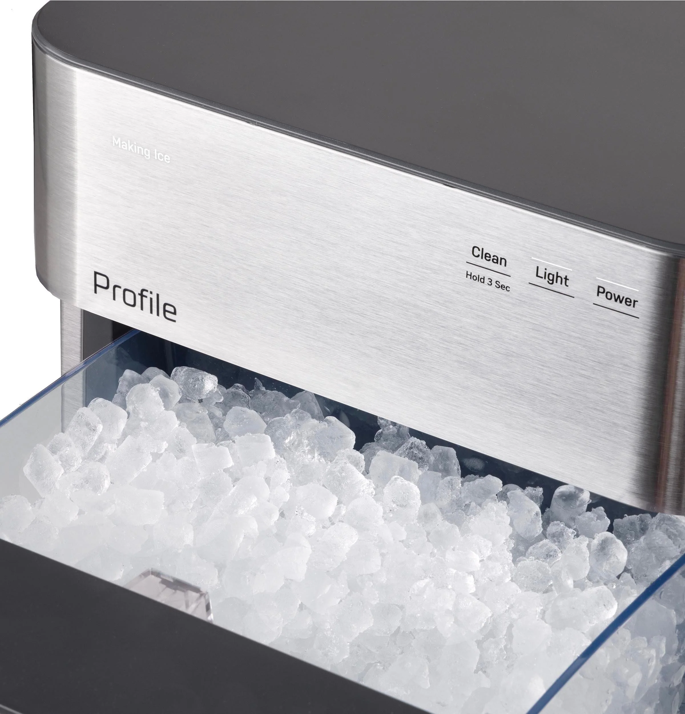 XPIO13SWSS GE Profile™ Opal™ 2.0 Ultra Nugget Ice Maker with Side Tank and Scale Inhibiting Filter - Image 5