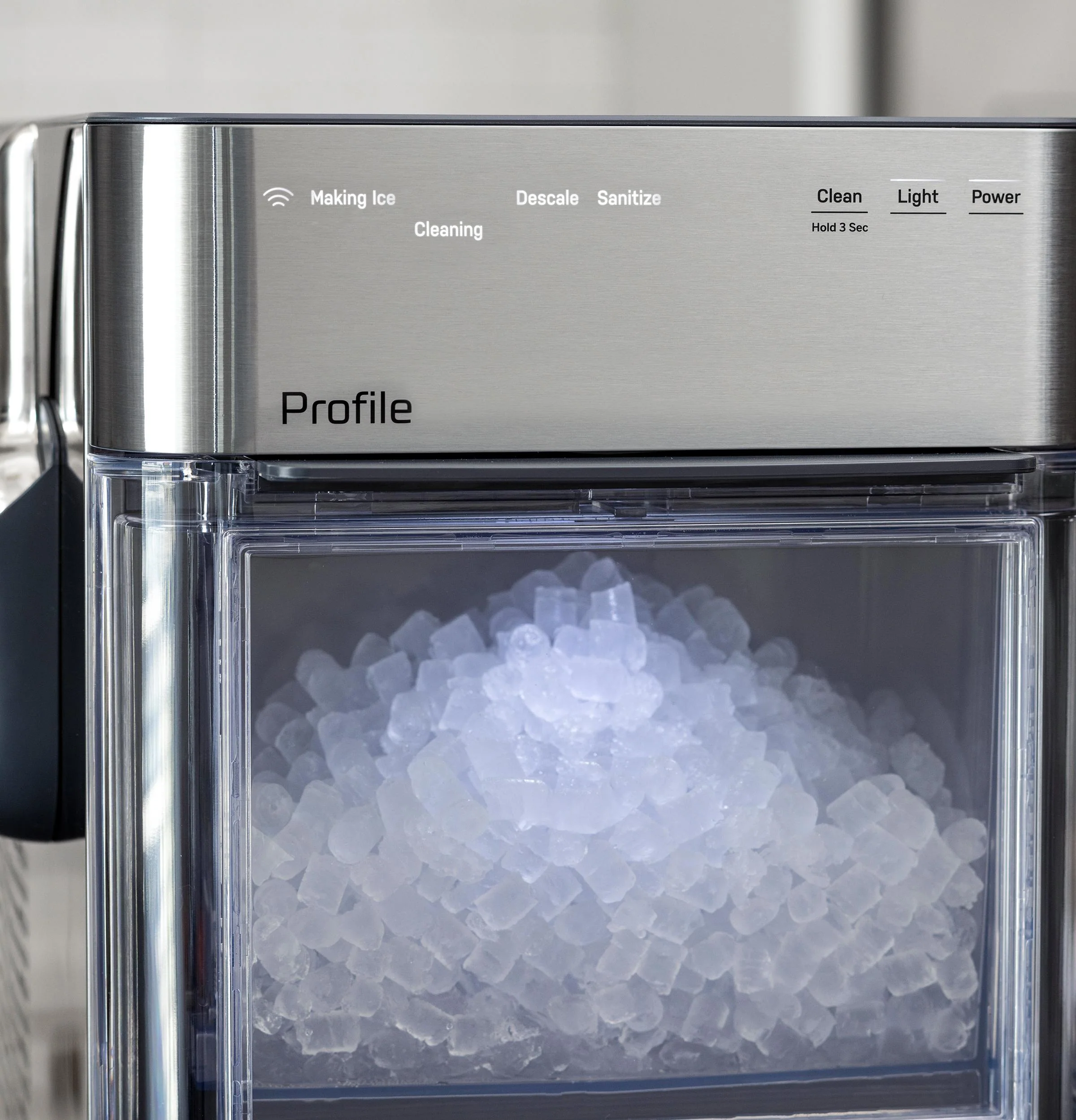 XPIO13SWSS GE Profile™ Opal™ 2.0 Ultra Nugget Ice Maker with Side Tank and Scale Inhibiting Filter - Image 7