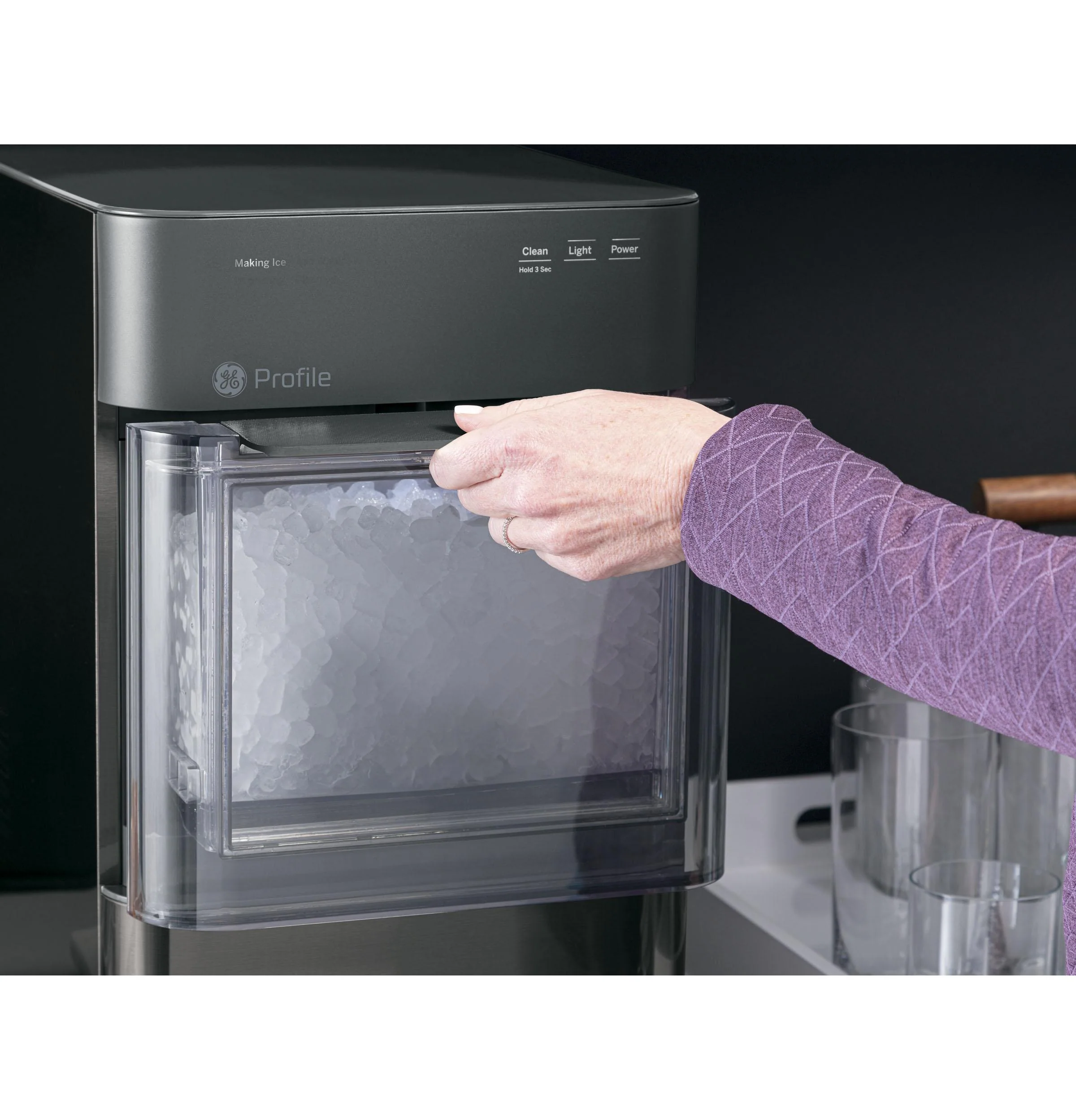 XPIO23BCBT GE Profile™ Opal™ 2.0 Nugget Ice Maker - Image 5