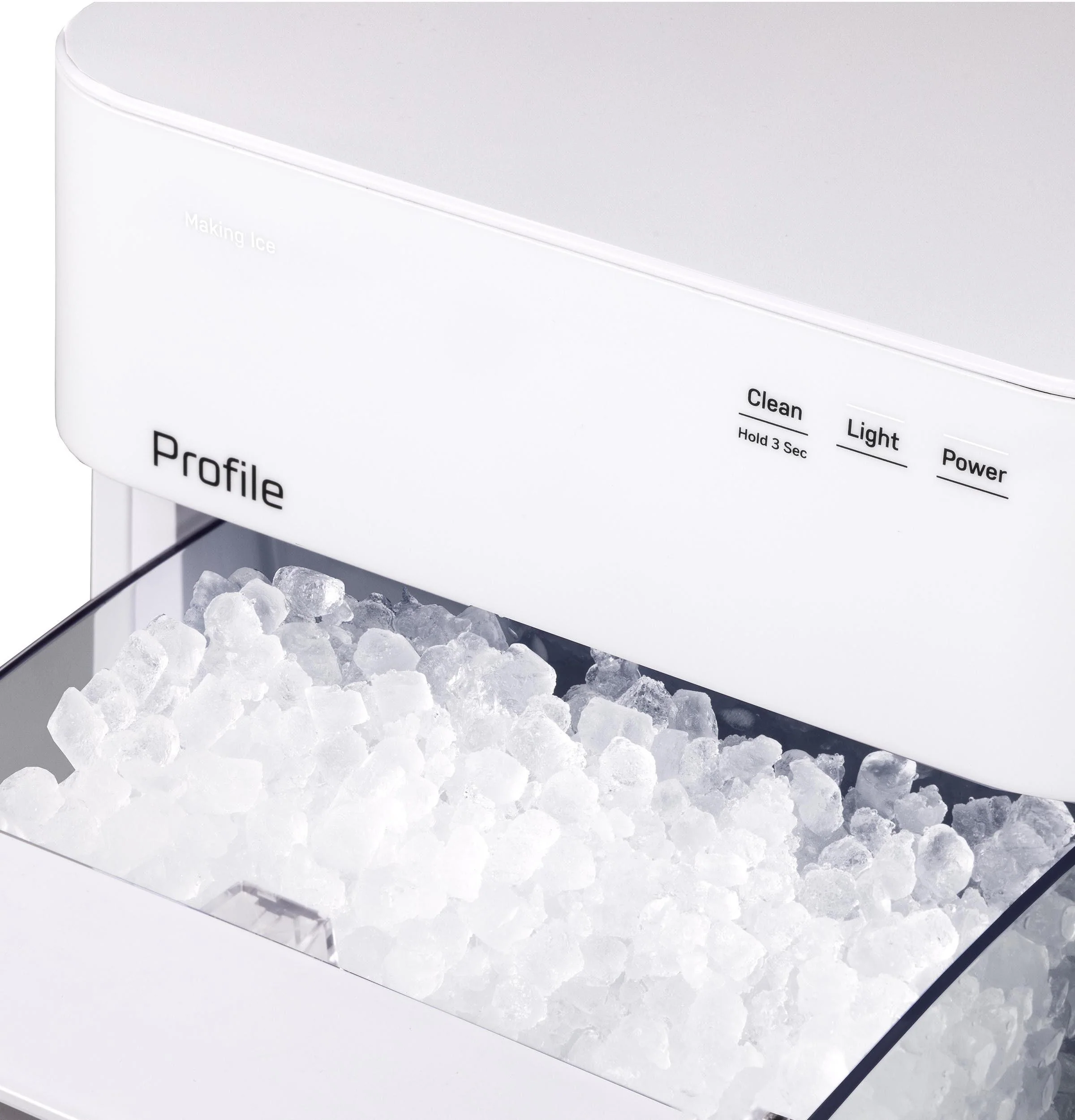 XPIO23SWOW GE Profile™ Opal™ 2.0 Ultra Nugget Ice Maker with Scale Inhibiting Filter - Image 3