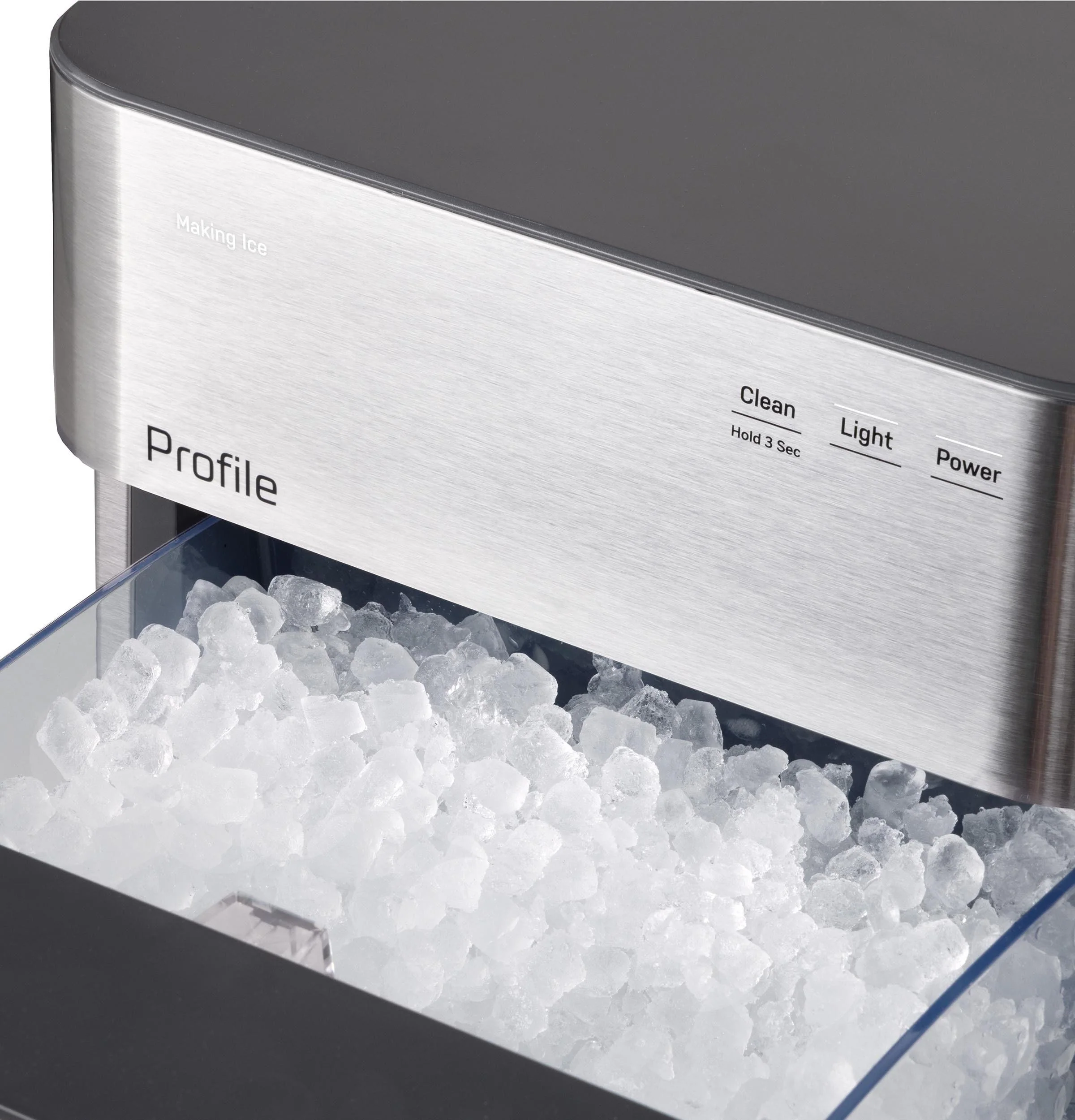 XPIO23SWSS GE Profile™ Opal™ 2.0 Ultra Nugget Ice Maker with Scale Inhibiting Filter - Image 3