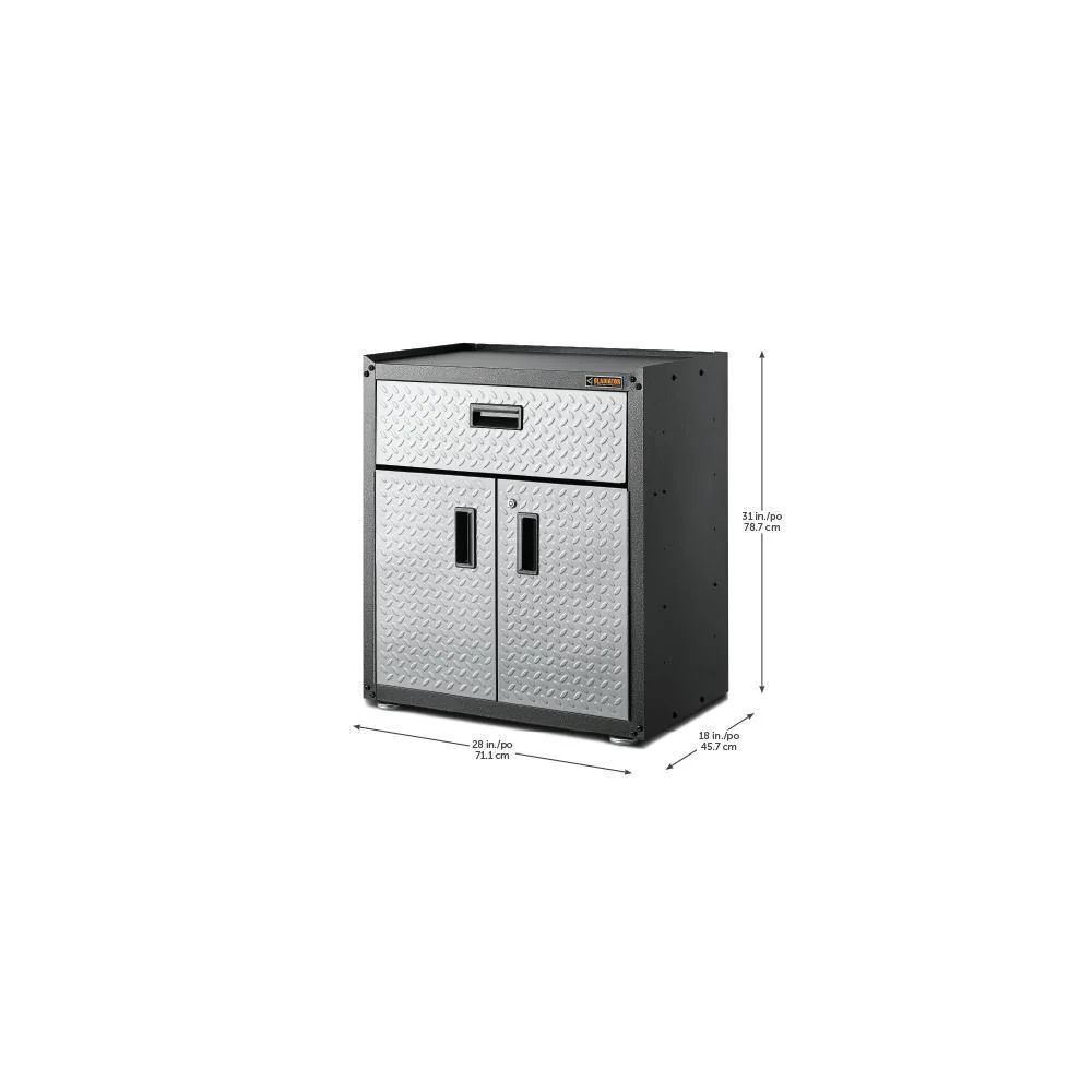 Gladiator GAGB28KDYG Ready-to-Assemble 3/4-Door Modular GearBox - Image 3