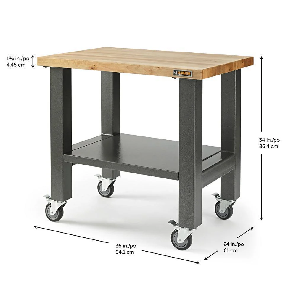 Gladiator GAMW36HWEG 3' Wide Mobile Workstation - Image 4