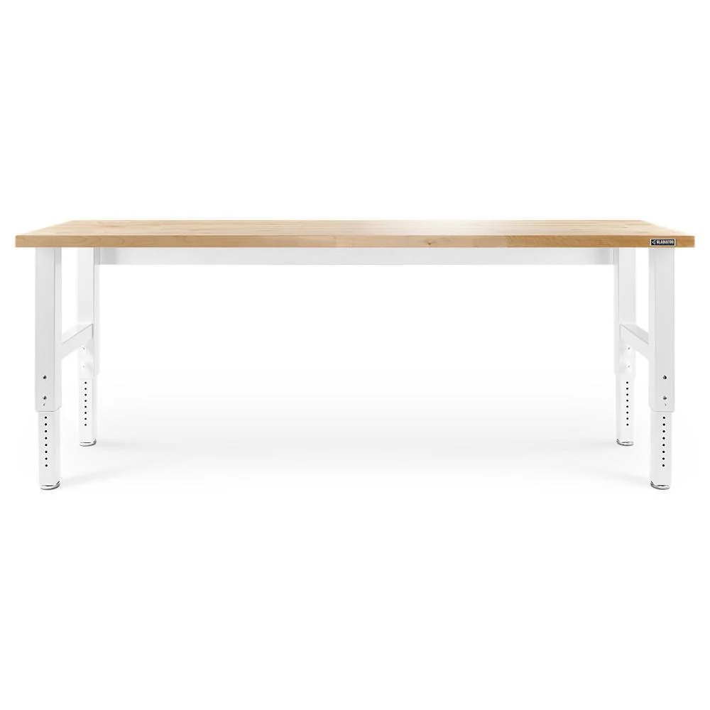 Gladiator GAWB08HWGW 8' Adjustable Height Hardwood Workbench - Image 7