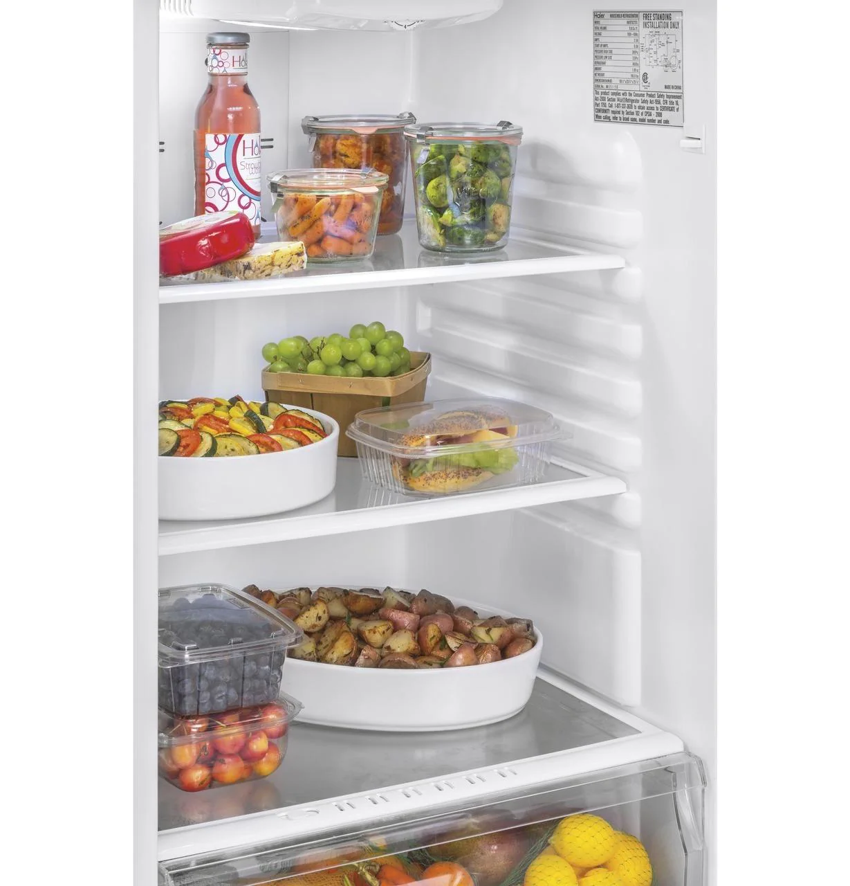 Haier HA10TG21SS 9.8 Cu. Ft. Top Freezer Refrigerator - Image 15