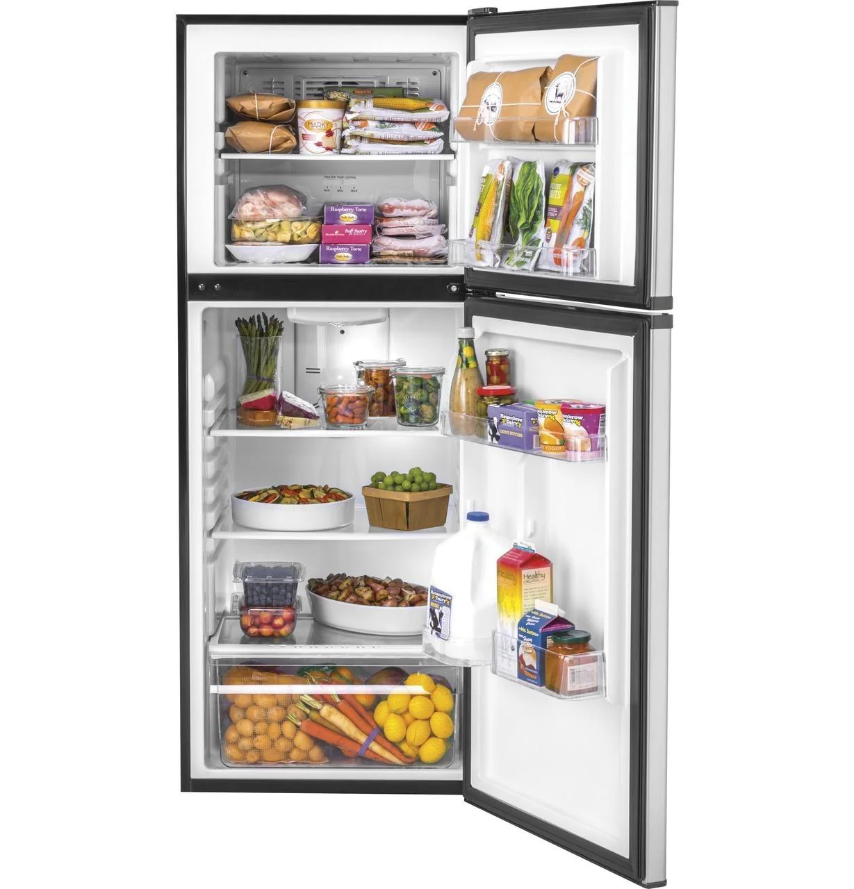 Haier HA10TG21SS 9.8 Cu. Ft. Top Freezer Refrigerator - Image 7