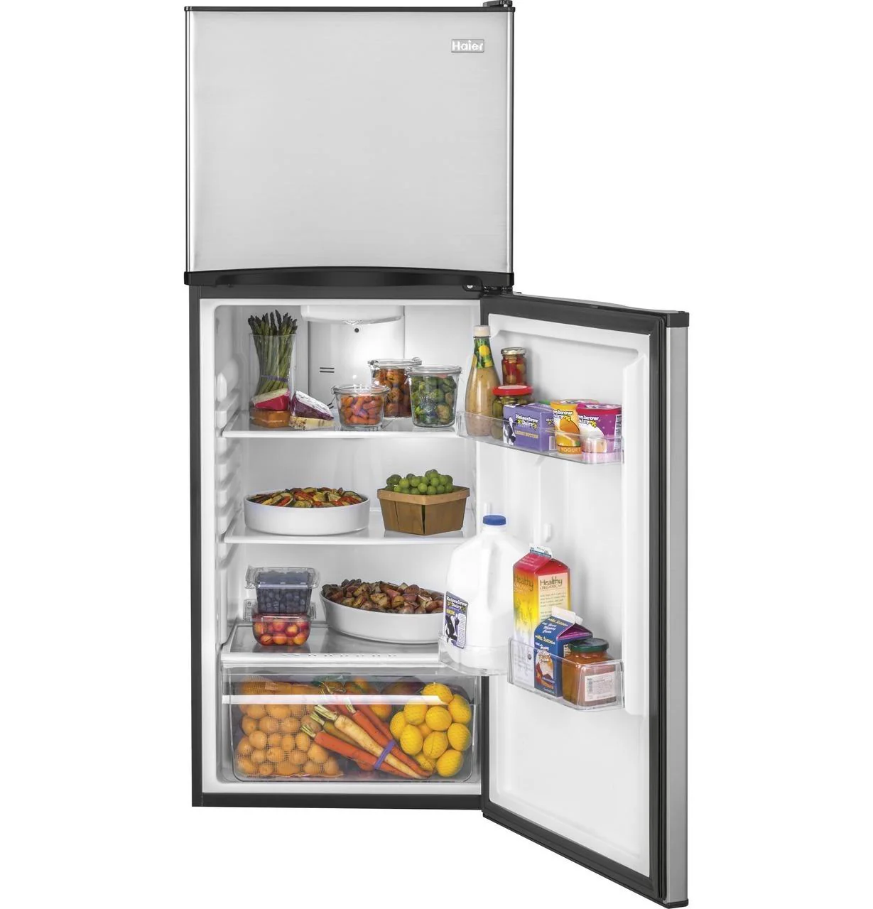 Haier HA10TG21SS 9.8 Cu. Ft. Top Freezer Refrigerator - Image 9