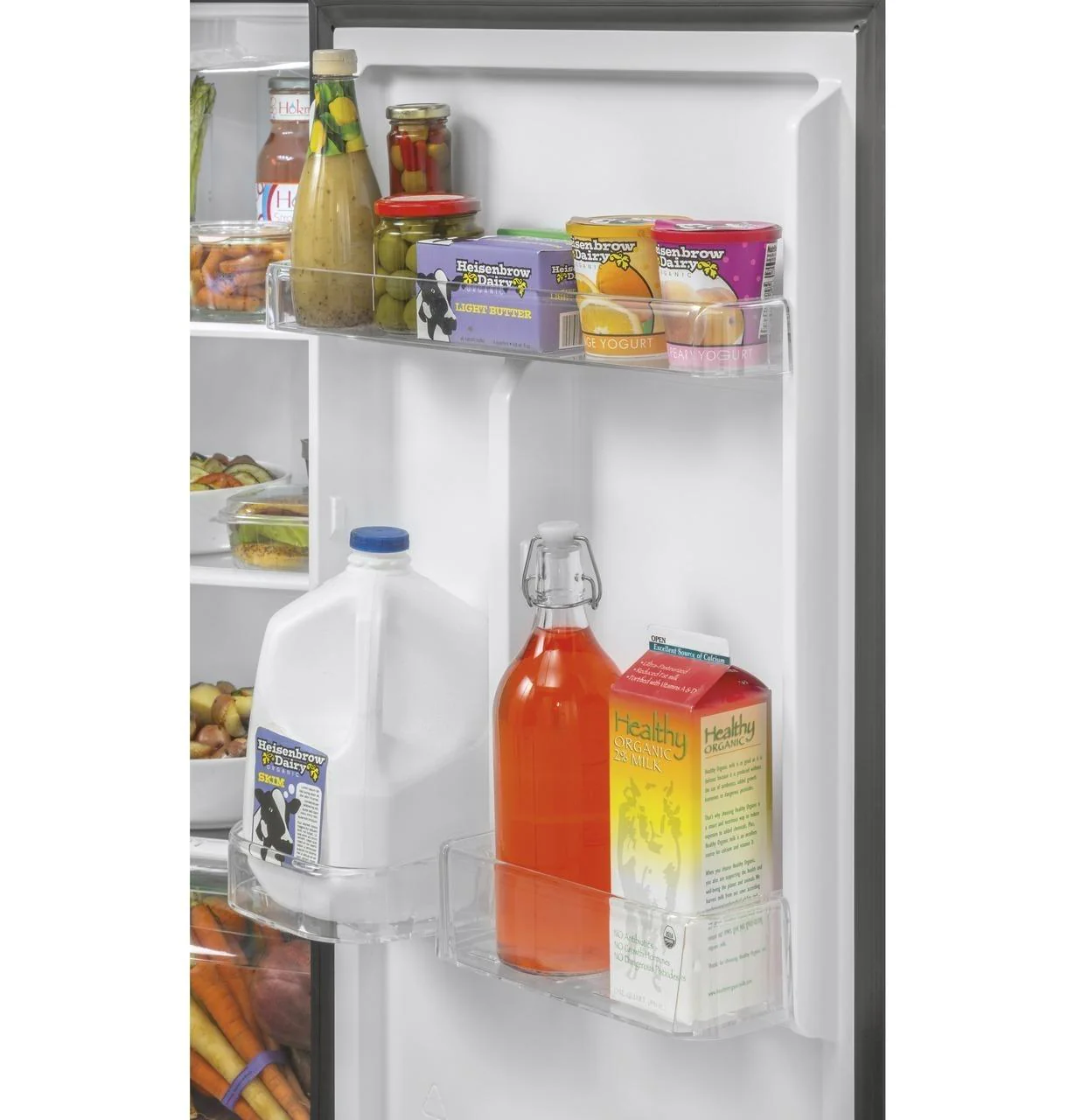 Haier HA10TG21SW 9.8 Cu. Ft. Top Freezer Refrigerator - Image 11