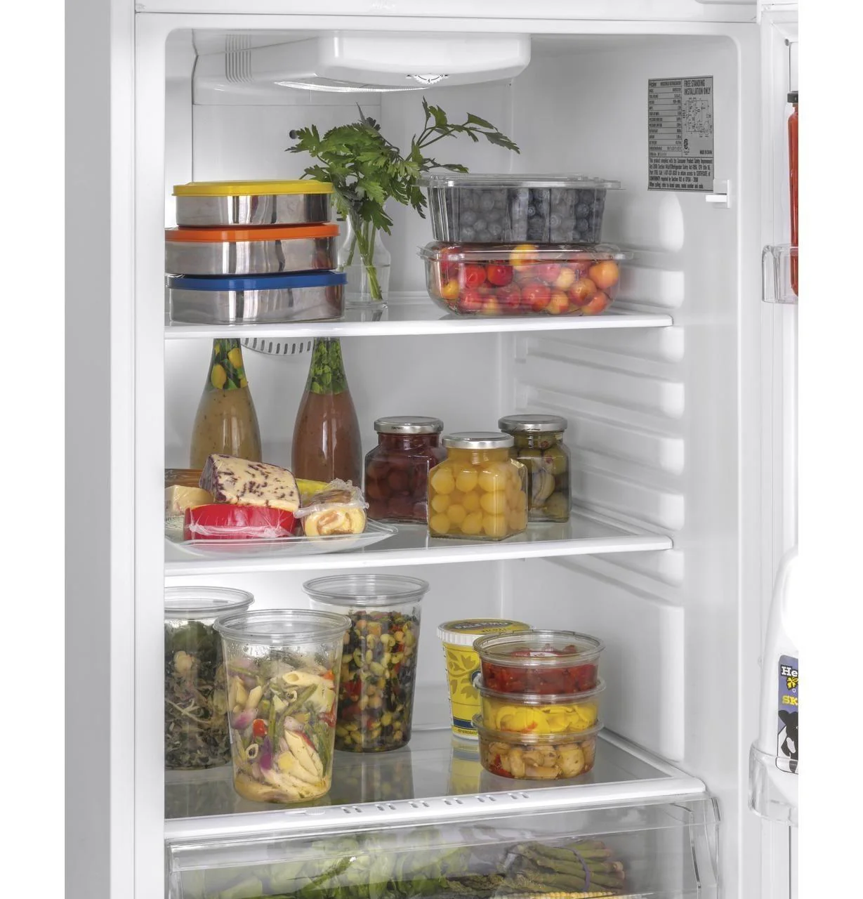 Haier HA10TG21SW 9.8 Cu. Ft. Top Freezer Refrigerator - Image 12
