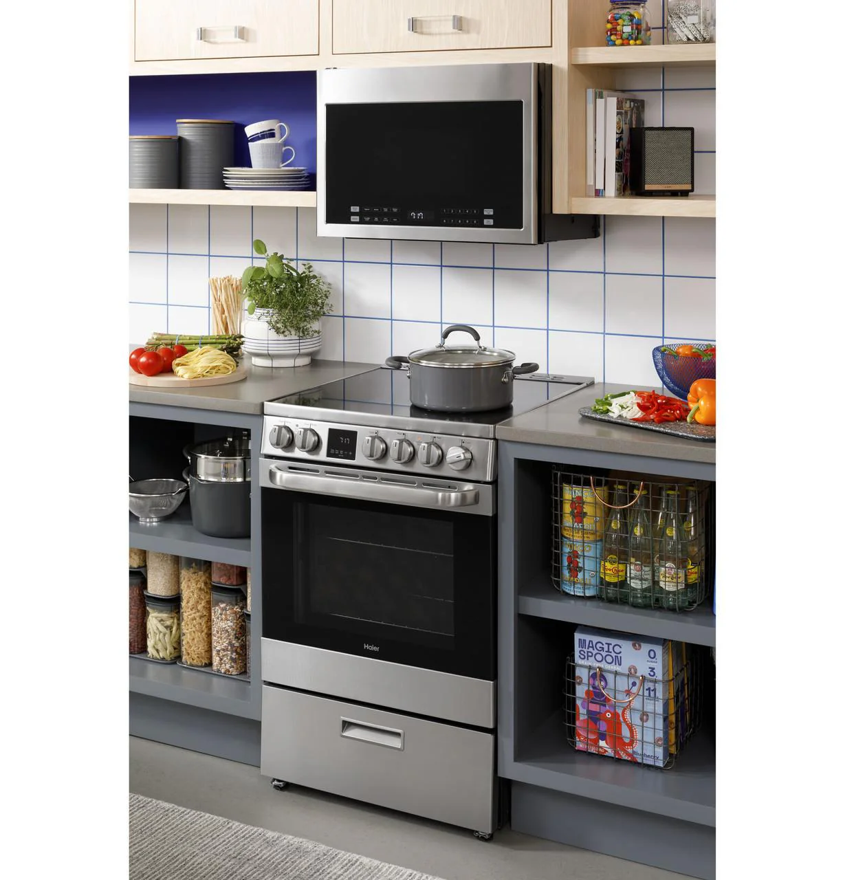 Haier HMV1472BHS 24" 1.4 Cu. Ft. Over-The-Range Microwave Oven - Image 88