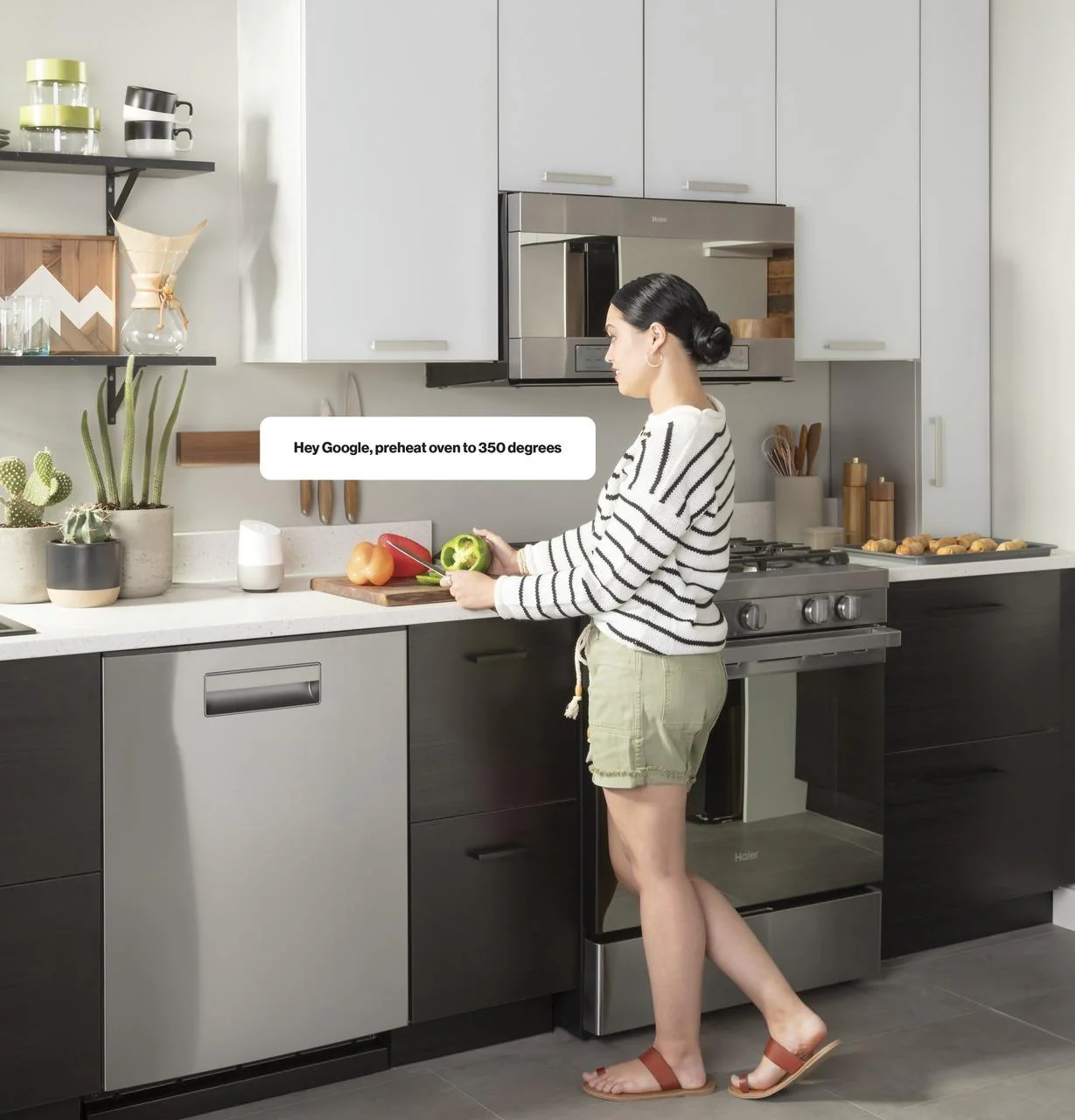 Haier ENERGY STAR® Smart Top Control with Stainless Steel Interior Dishwasher with Sanitize Cycle - Image 67