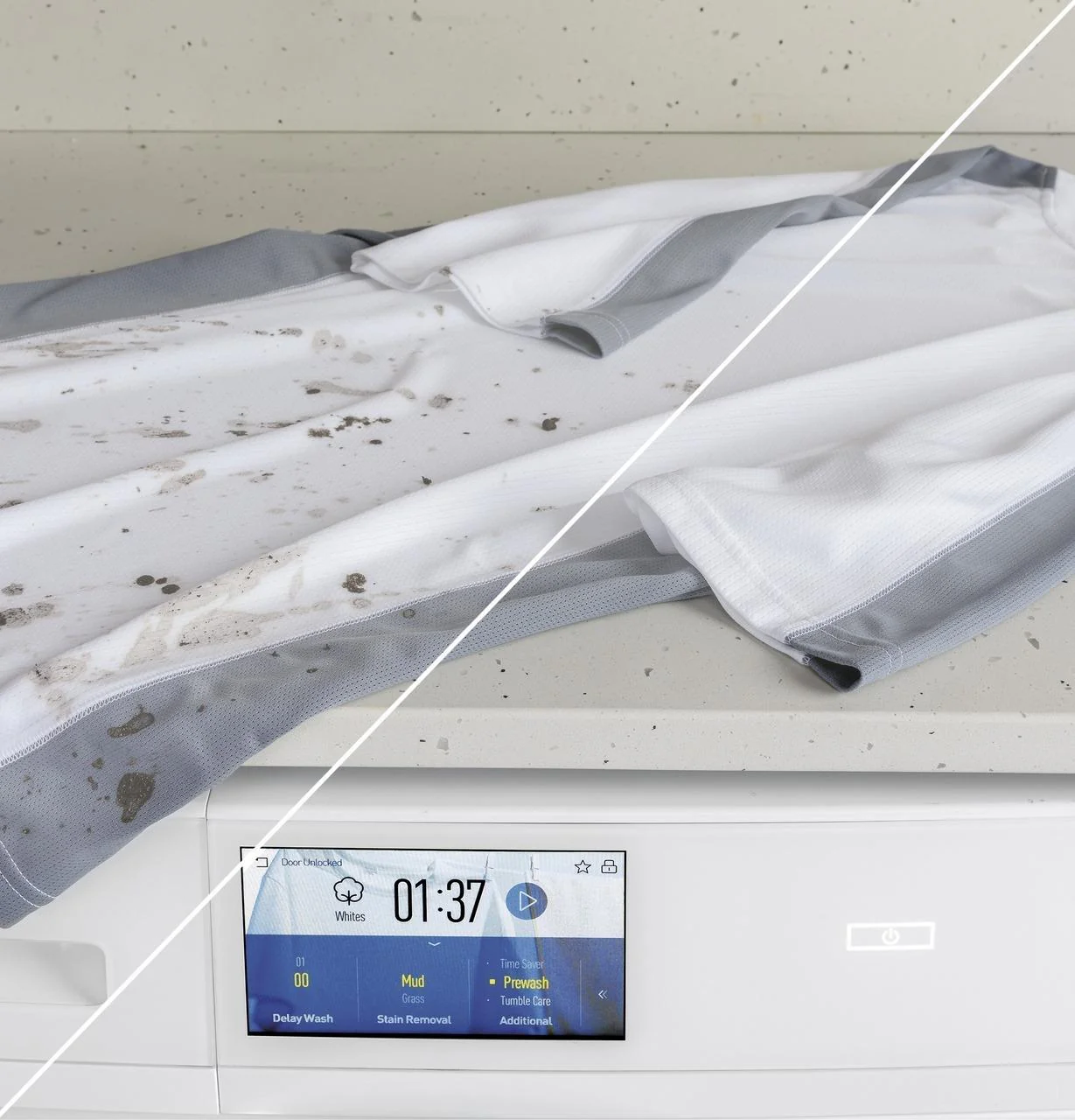 4.1 cu.ft. Capacity Smart 24" Ventless Condenser Frontload Electric Dryer with Stainless Steel Basket - Image 28