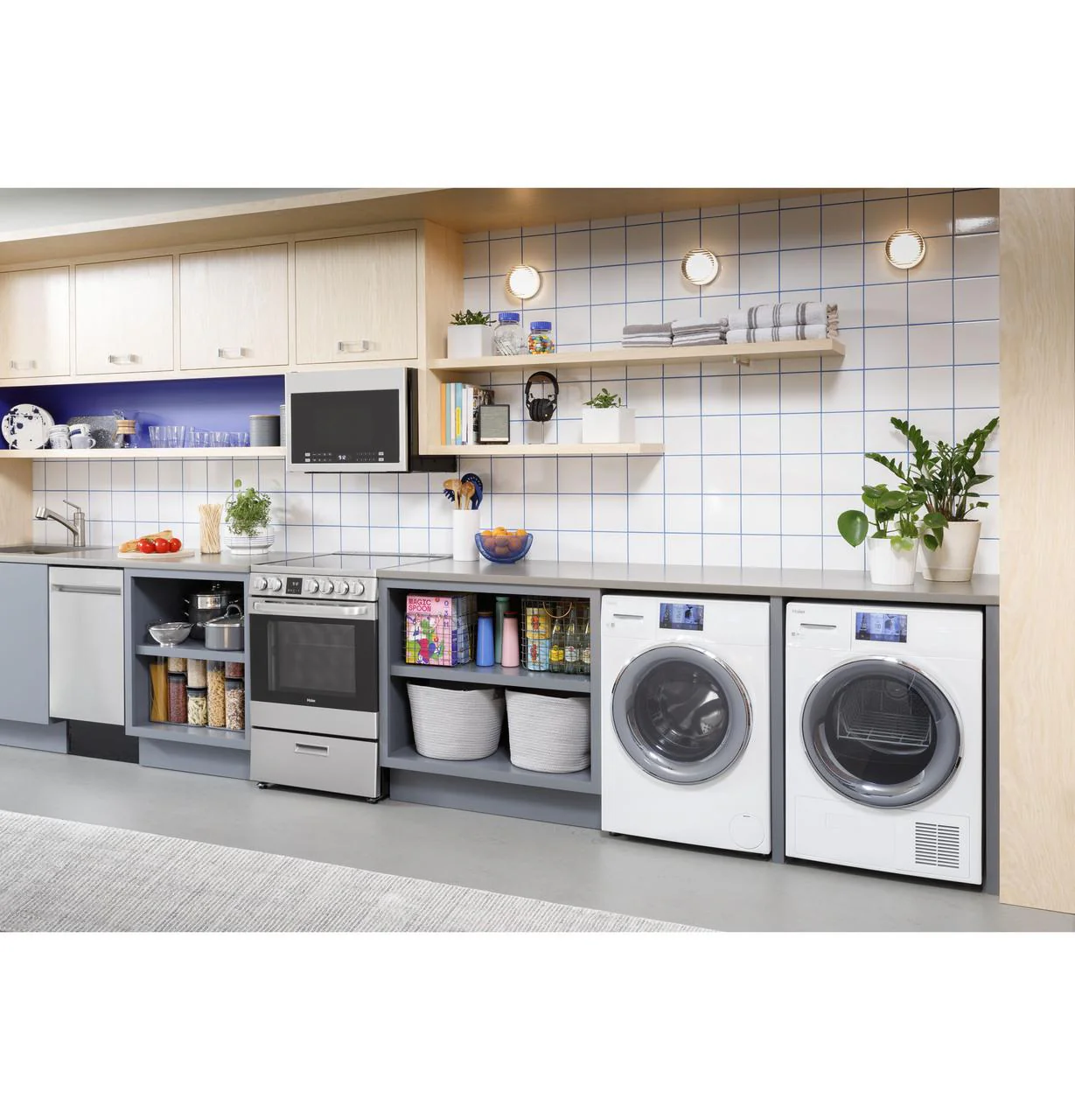 4.1 cu.ft. Capacity Smart 24" Ventless Condenser Frontload Electric Dryer with Stainless Steel Basket - Image 29