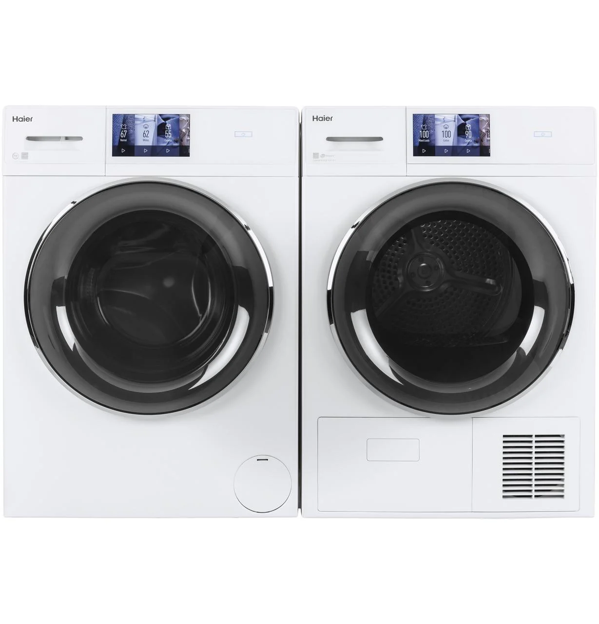 4.1 cu.ft. Capacity Smart 24" Ventless Condenser Frontload Electric Dryer with Stainless Steel Basket - Image 47