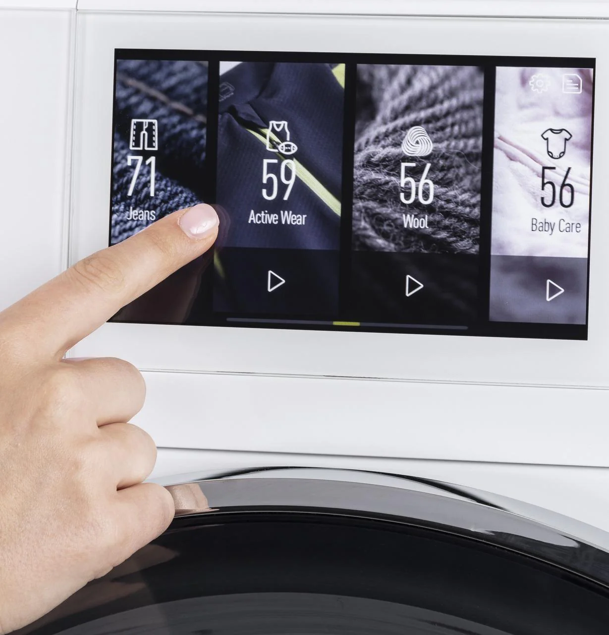 QFW150SSNWW Haier ENERGY STAR® 2.4 Cu. Ft. Smart Frontload Washer - Image 10