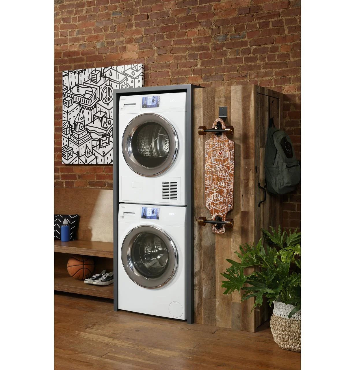 QFW150SSNWW Haier ENERGY STAR® 2.4 Cu. Ft. Smart Frontload Washer - Image 32