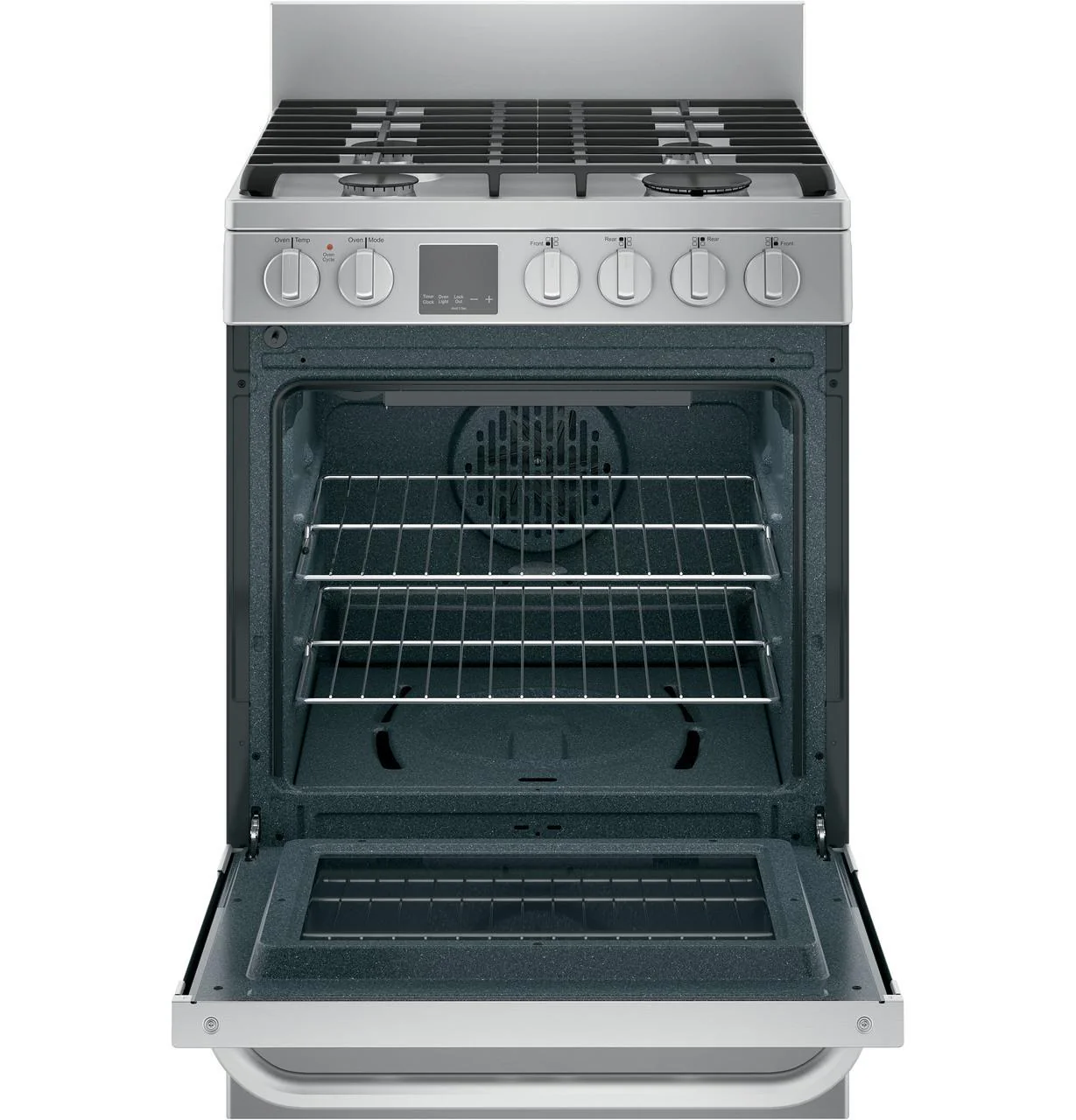 Haier QGAS740RMSS 24" 2.9 Cu. Ft. Gas Free-Standing Range with Convection and Modular Backguard - Image 8