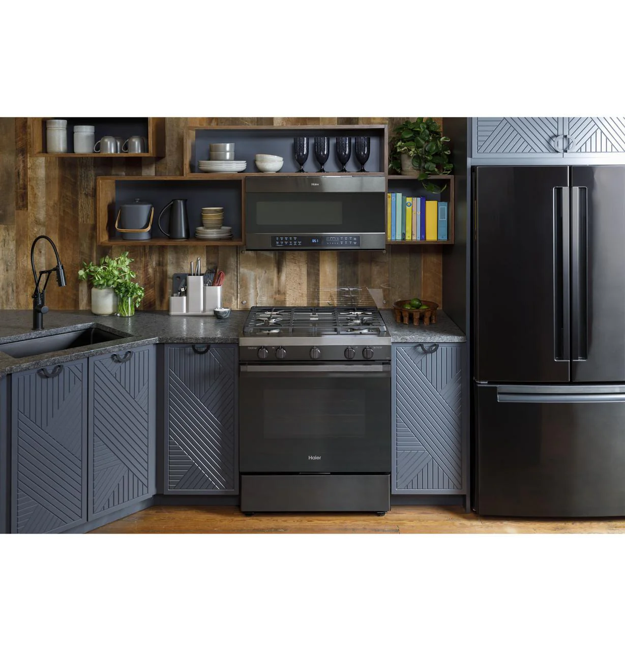 Haier QGSS740BNTS 30" Smart Slide-In Gas Range with Convection - Image 19