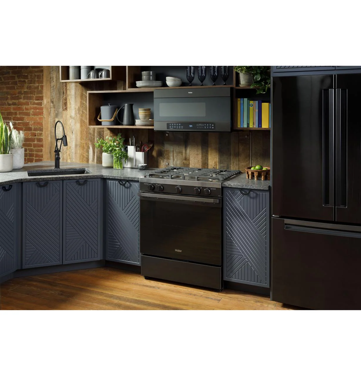 Haier QGSS740BNTS 30" Smart Slide-In Gas Range with Convection - Image 20