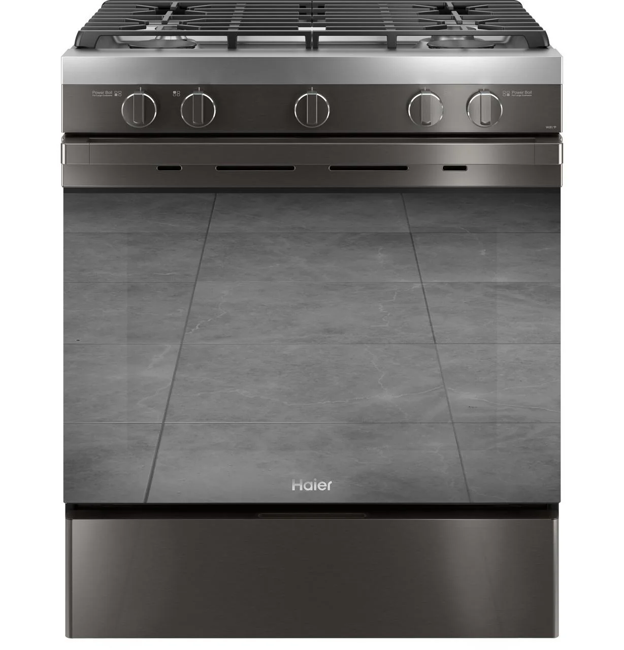 Haier QGSS740BNTS 30" Smart Slide-In Gas Range with Convection - Image 25