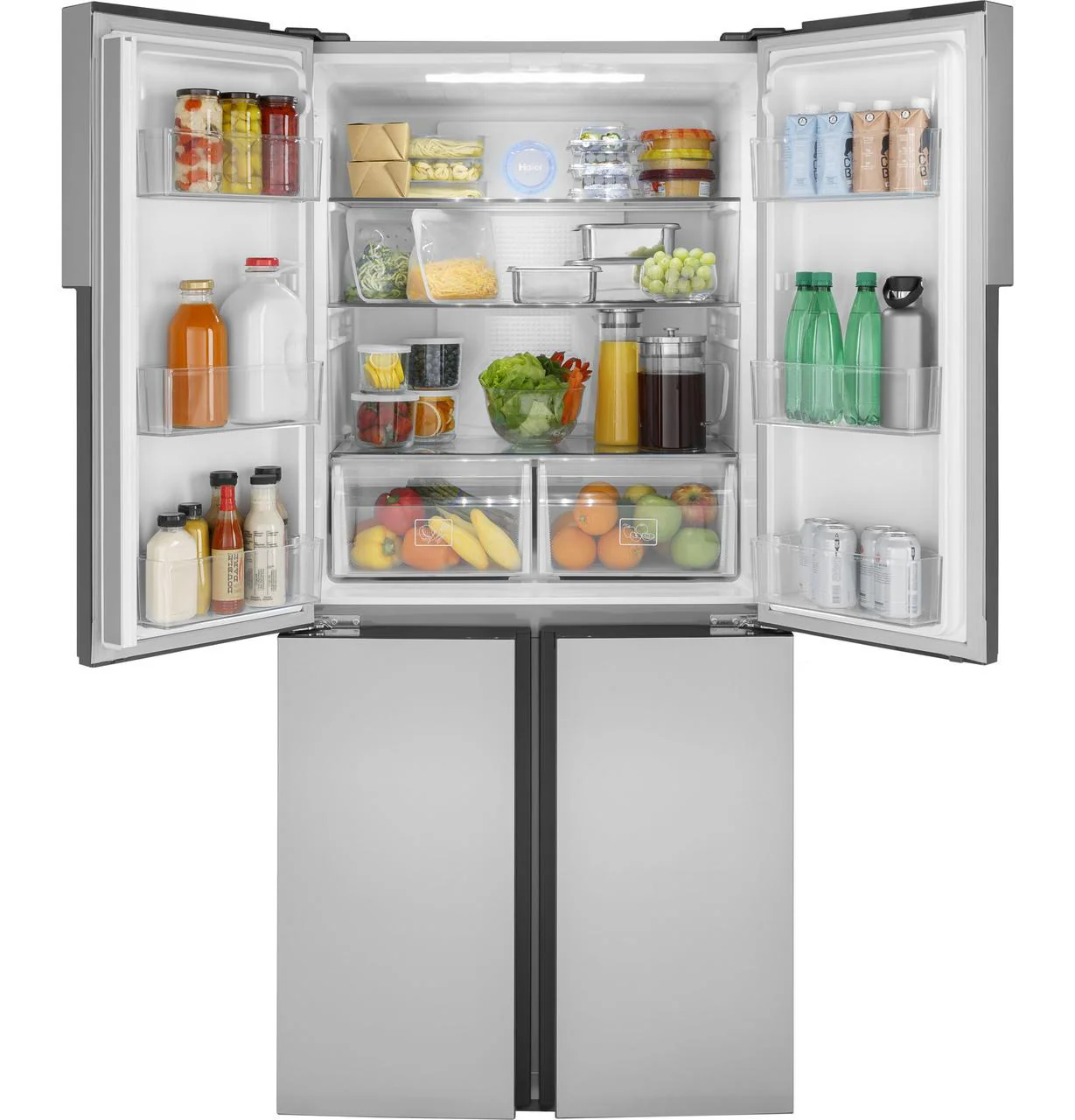 QHE16HYPFS Haier ENERGY STAR® 16.8 Cu. Ft. Quad Door Refrigerator - Image 24