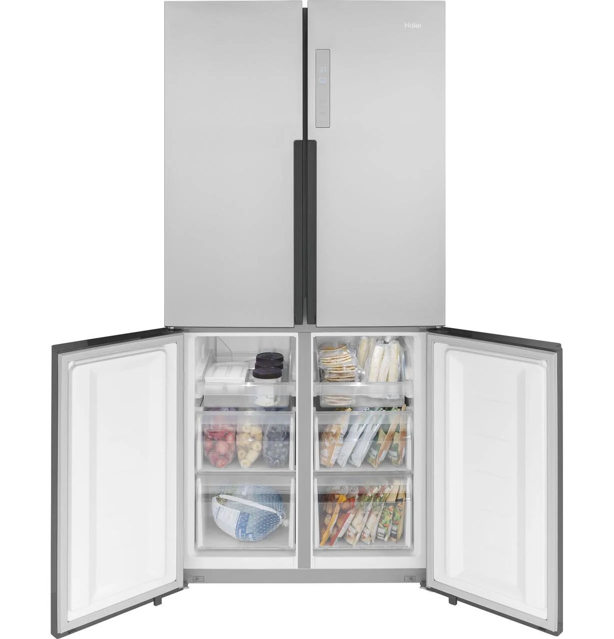 QHE16HYPFS Haier ENERGY STAR® 16.8 Cu. Ft. Quad Door Refrigerator - Image 59