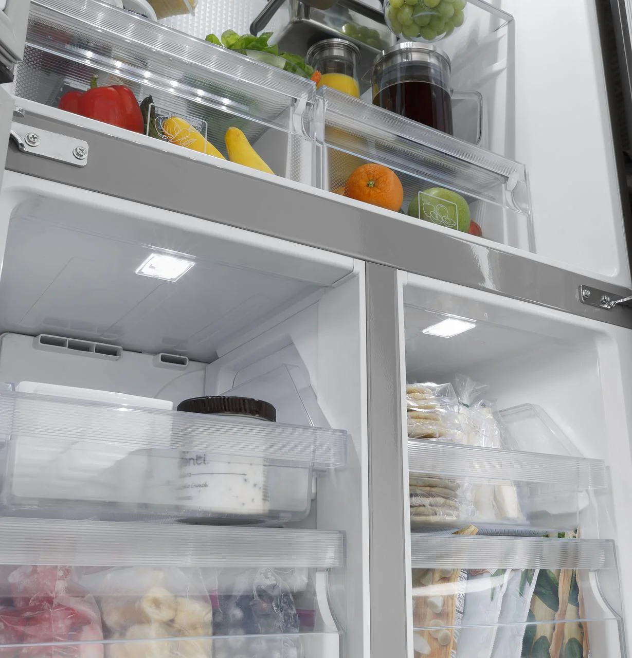 QHE16HYPFS Haier ENERGY STAR® 16.8 Cu. Ft. Quad Door Refrigerator - Image 66