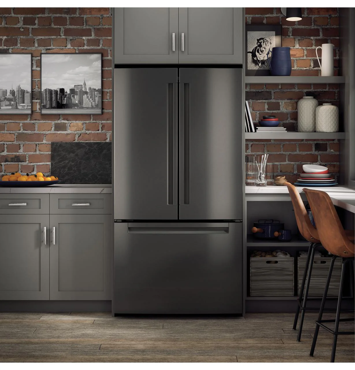 QNE27JBMTS Haier ENERGY STAR® 27.0 Cu. Ft. French-Door Refrigerator - Image 21