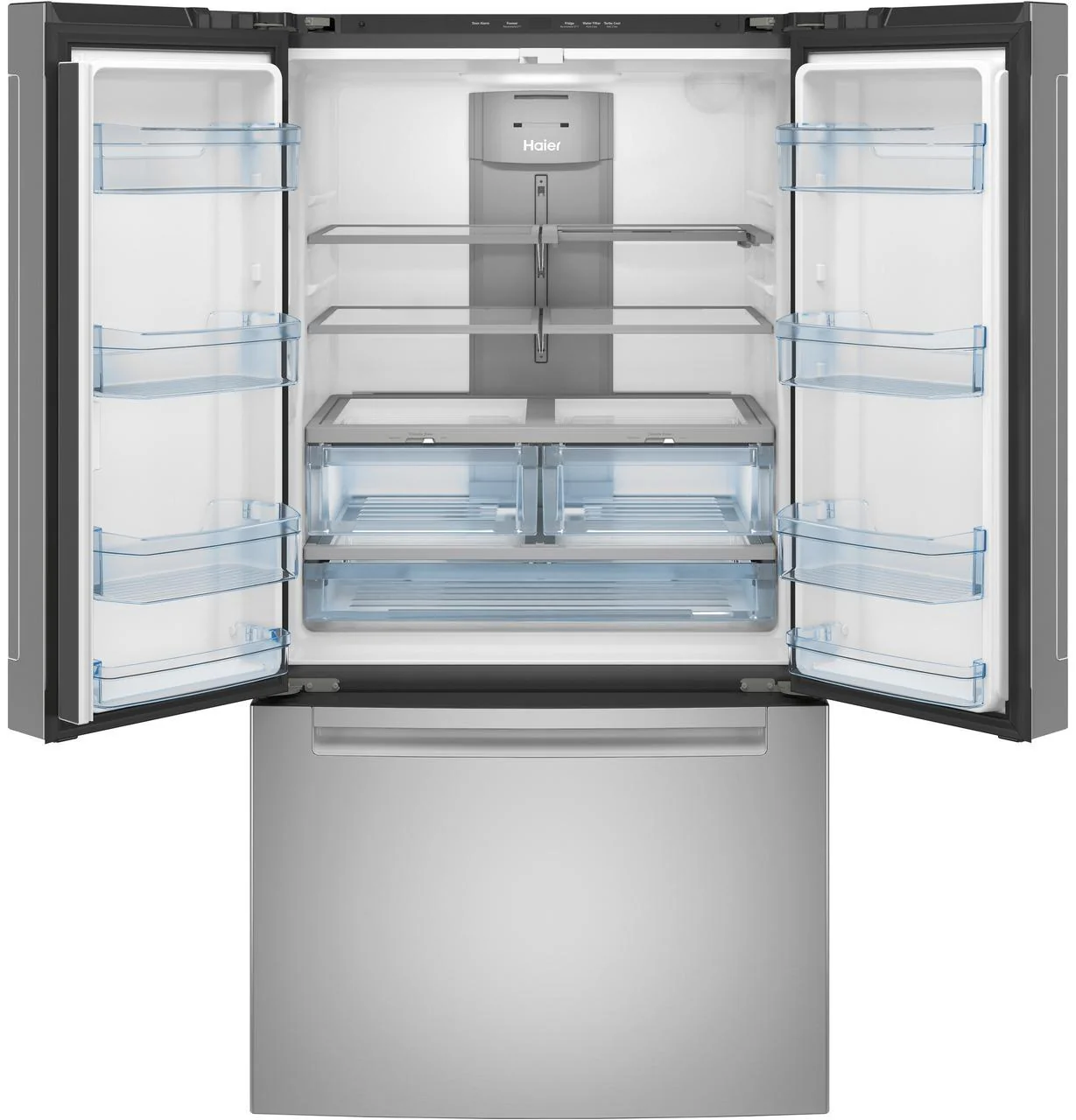 QNE27JYMFS Haier ENERGY STAR® 27.0 Cu. Ft. Fingerprint Resistant French-Door Refrigerator - Image 10