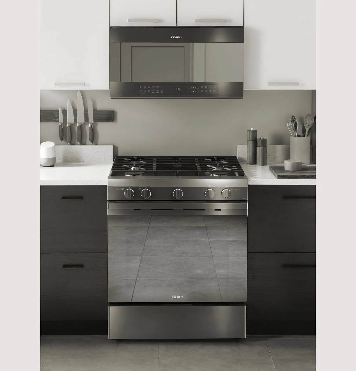 Haier QVM7167BNTS 30" 1.6 Cu. Ft. Smart Over-the-Range Microwave Oven - Image 10