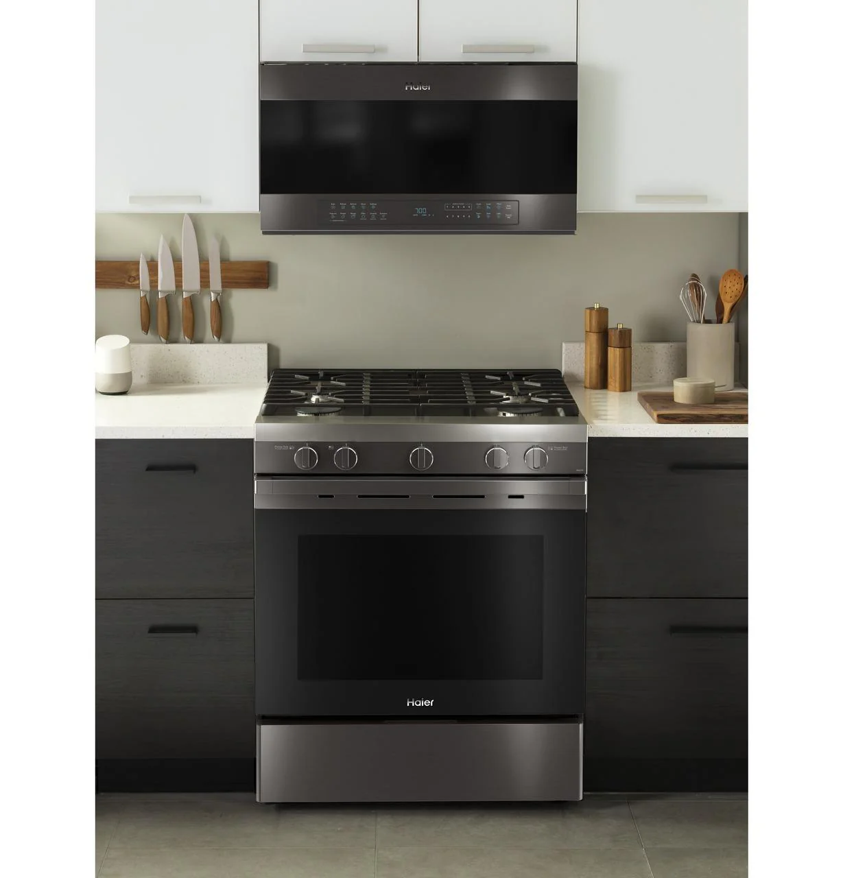 Haier QVM7167BNTS 30" 1.6 Cu. Ft. Smart Over-the-Range Microwave Oven - Image 5
