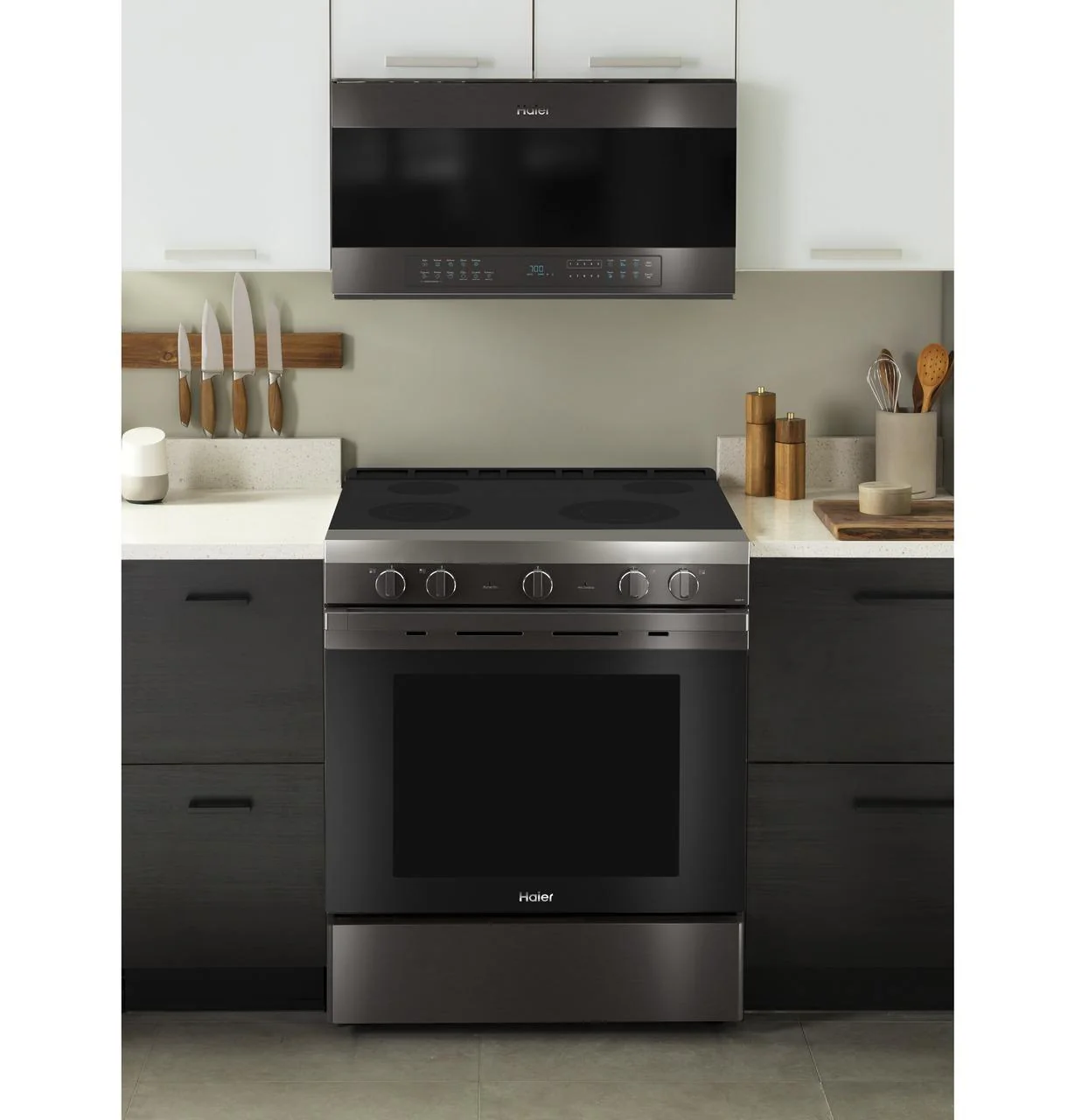 Haier QVM7167BNTS 30" 1.6 Cu. Ft. Smart Over-the-Range Microwave Oven - Image 6