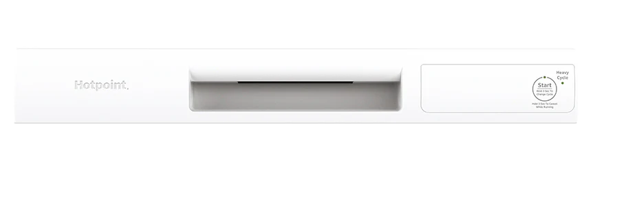 HDF310PGRBB Hotpoint® One Button Dishwasher with Plastic Interior - Image 19