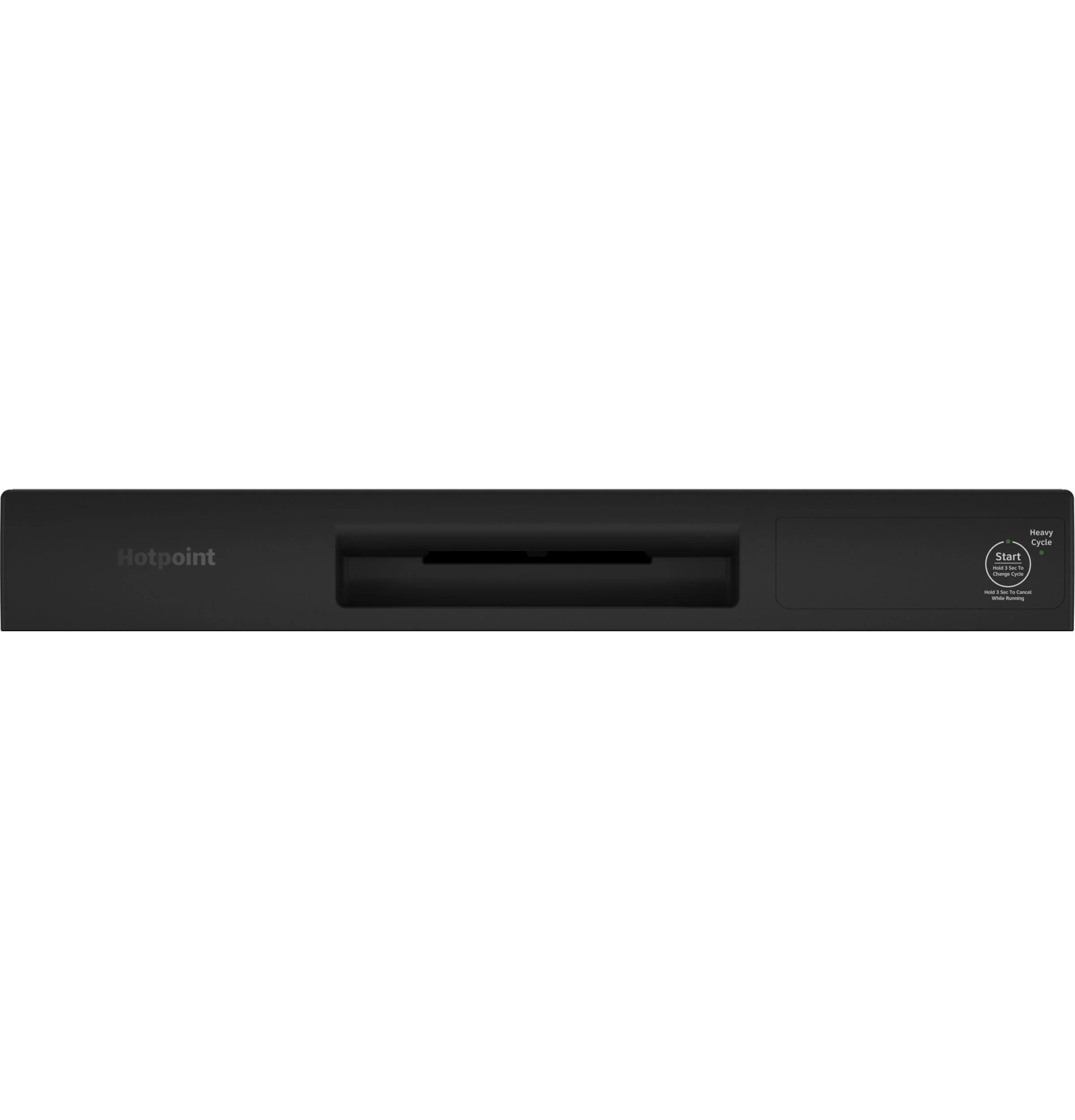 HDF310PGRBB Hotpoint® One Button Dishwasher with Plastic Interior - Image 4