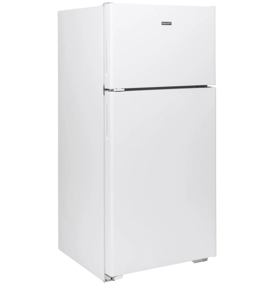 HPS16BTNLWW Hotpoint® 15.6 Cu. Ft. Recessed Handle Top-Freezer Refrigerator - Image 3