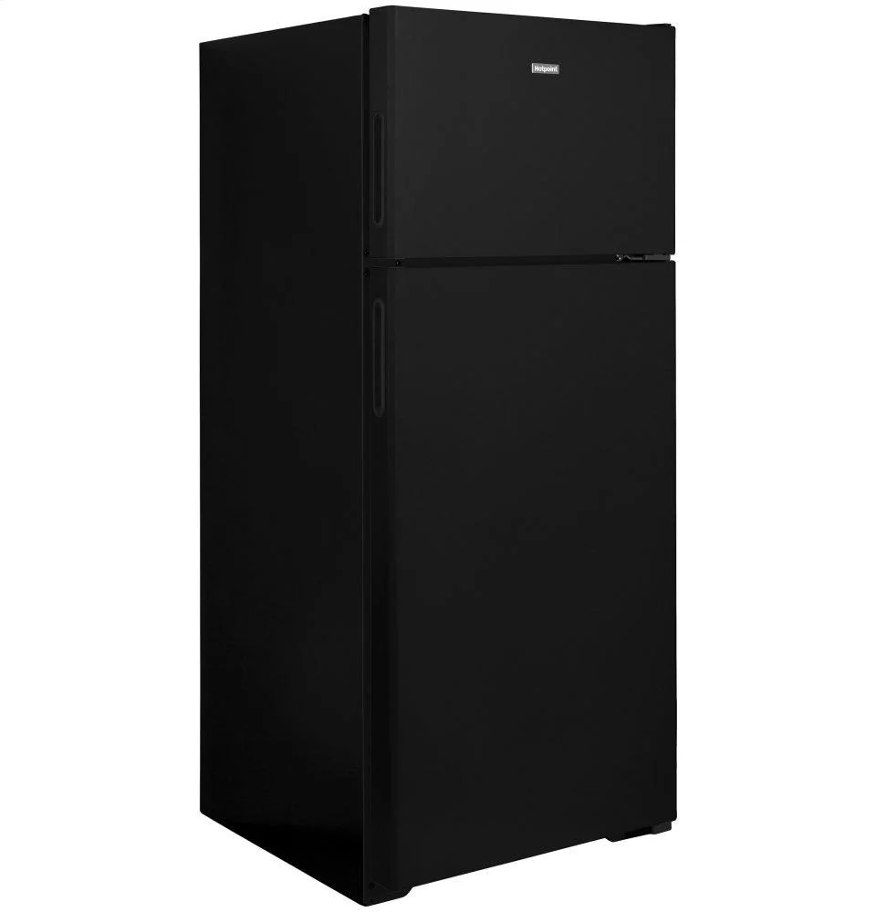 HPS18BTNRBB Hotpoint® 17.5 Cu. Ft. Recessed Handle Top-Freezer Refrigerator - Image 3