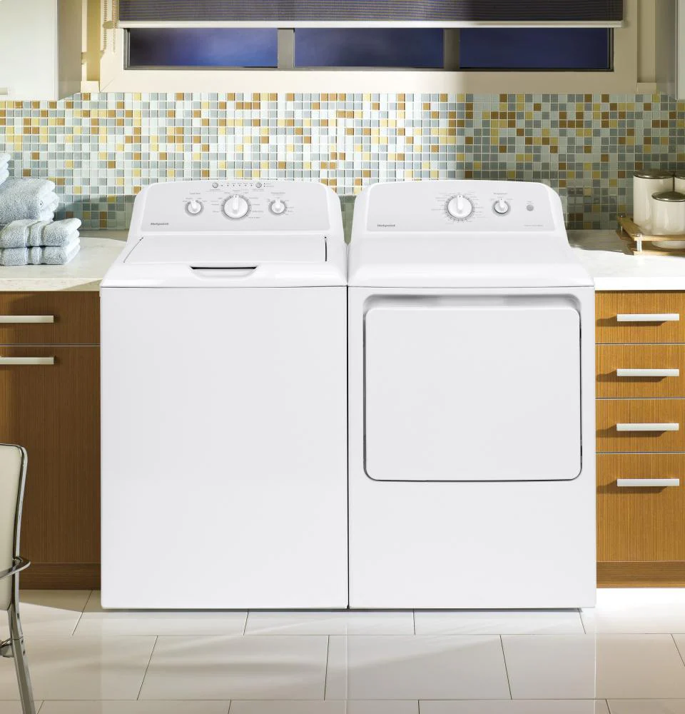Hotpoint® 6.2 cu. ft. Capacity aluminized alloy Gas Dryer - Image 7
