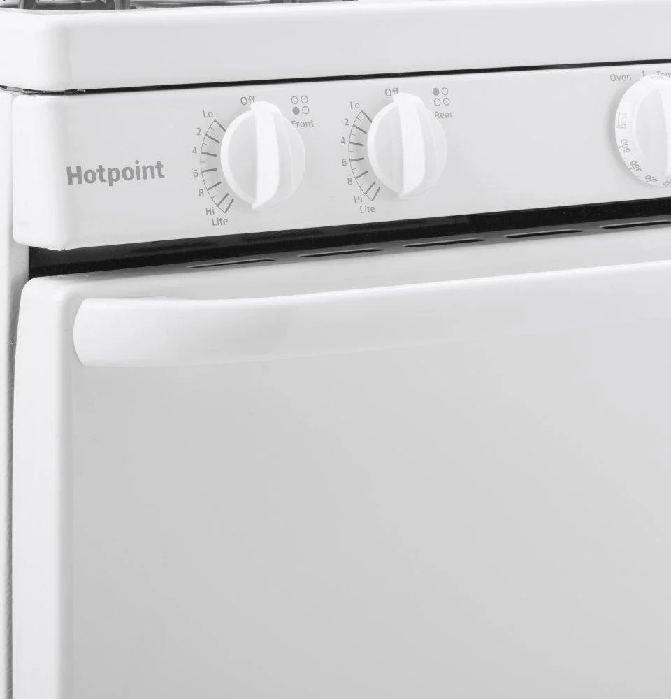 RAS200DMWW Hotpoint® ENERGY STAR® 20" Electric Free-Standing Front-Control Electric Range - Image 7